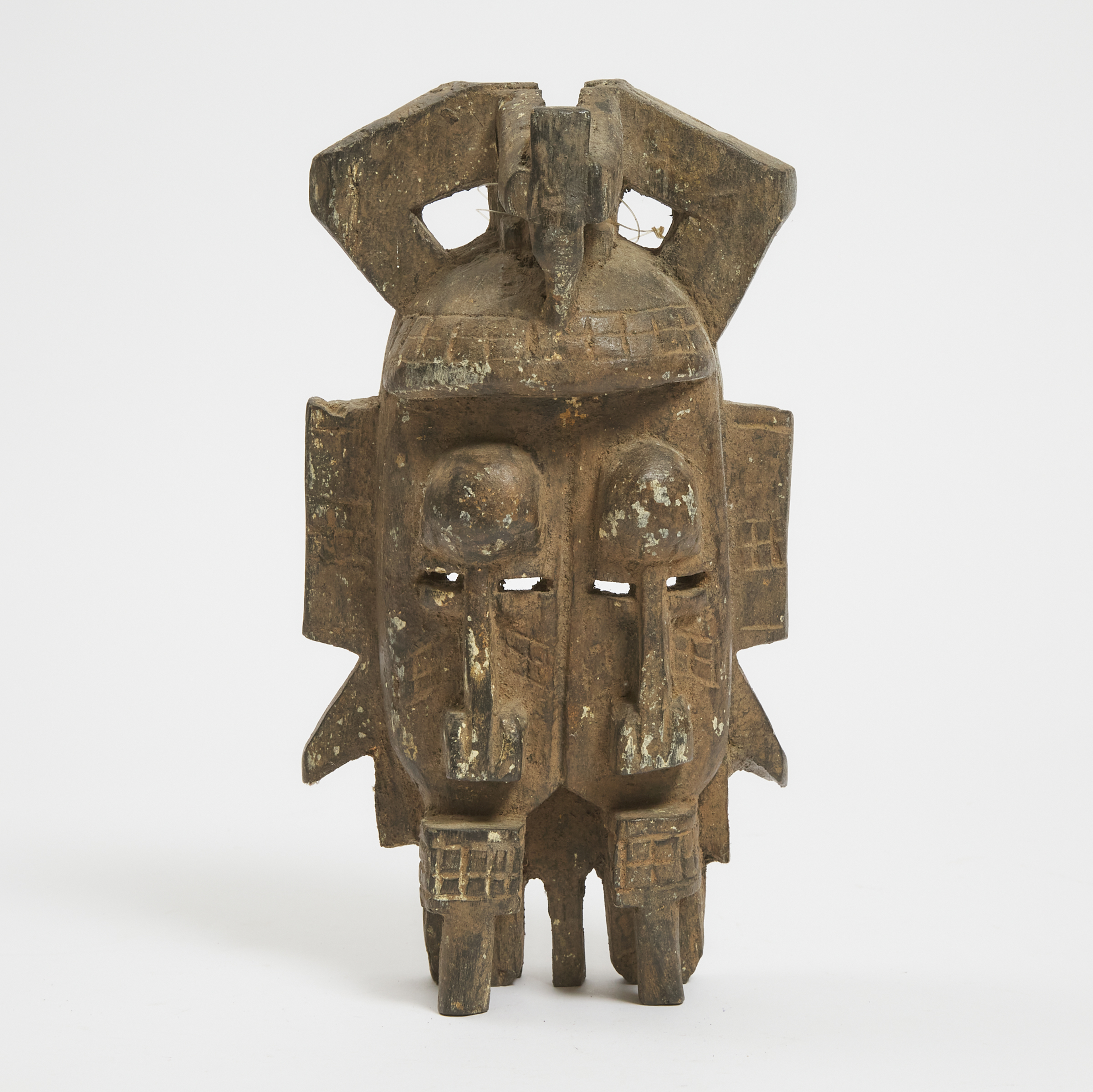 Senufo Kpelie Twin Mask, South Africa, 20th century