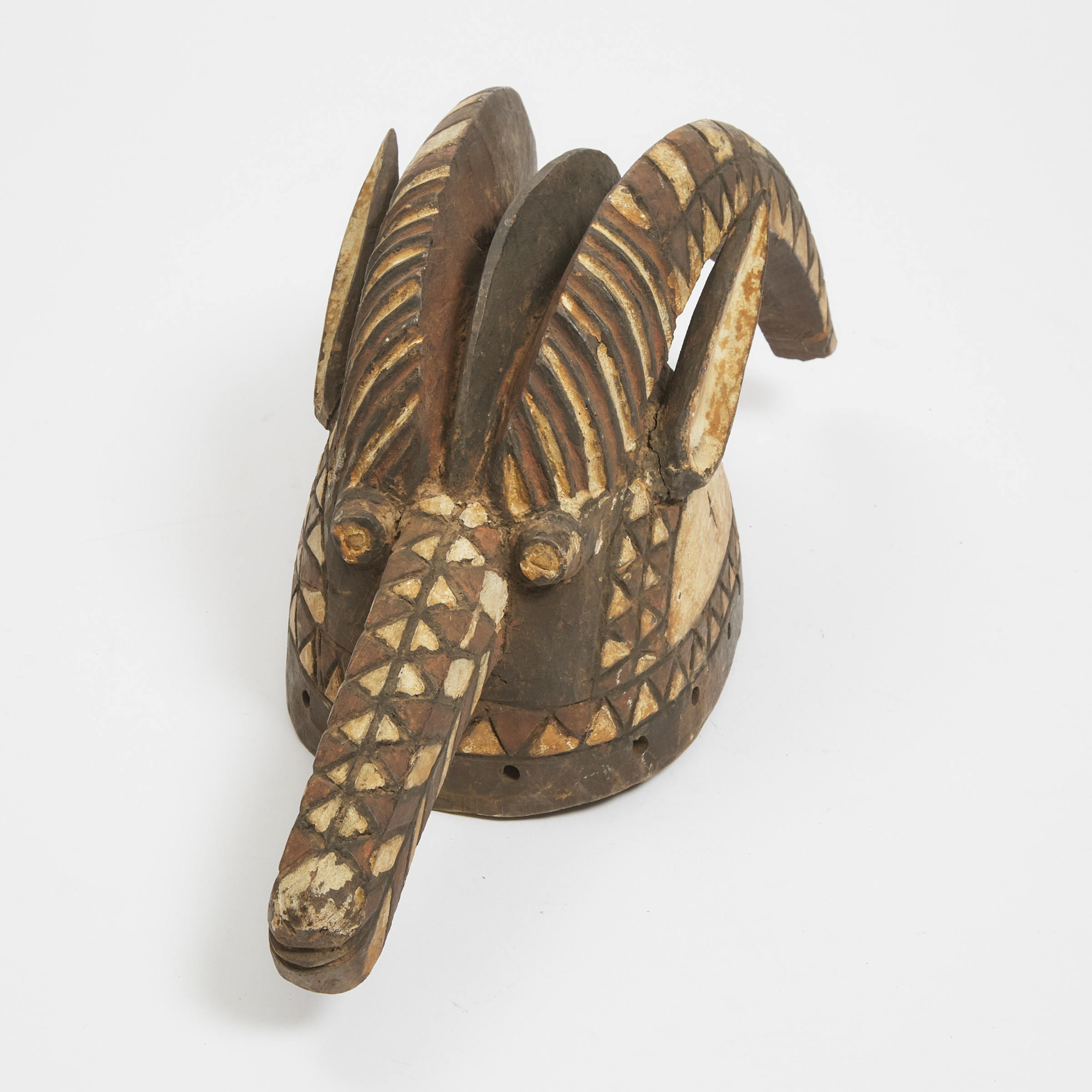 Mossi Antelope Mask, Burkina Faso, West Africa, late 20th century
