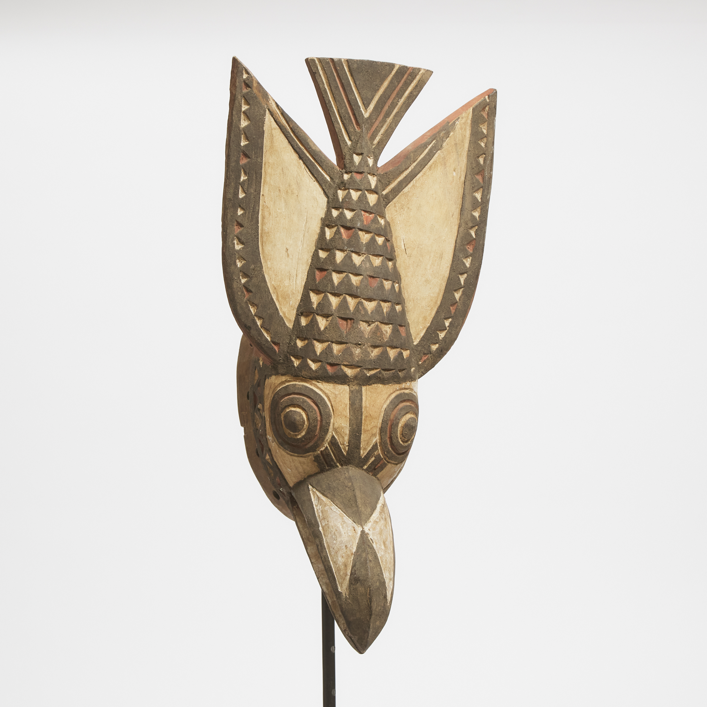 Bobo Bwa Bird Mask, Burkina Faso, West Africa, late 20th century
