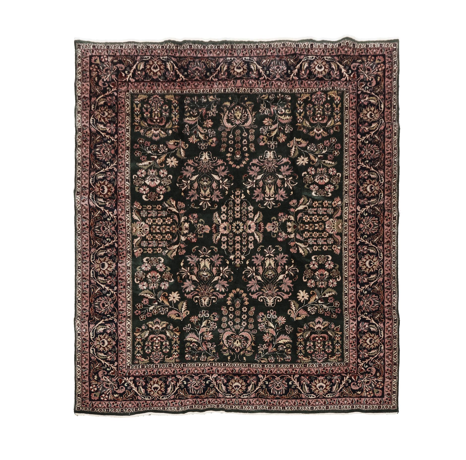 Indian Sarouk Carpet, c.1970