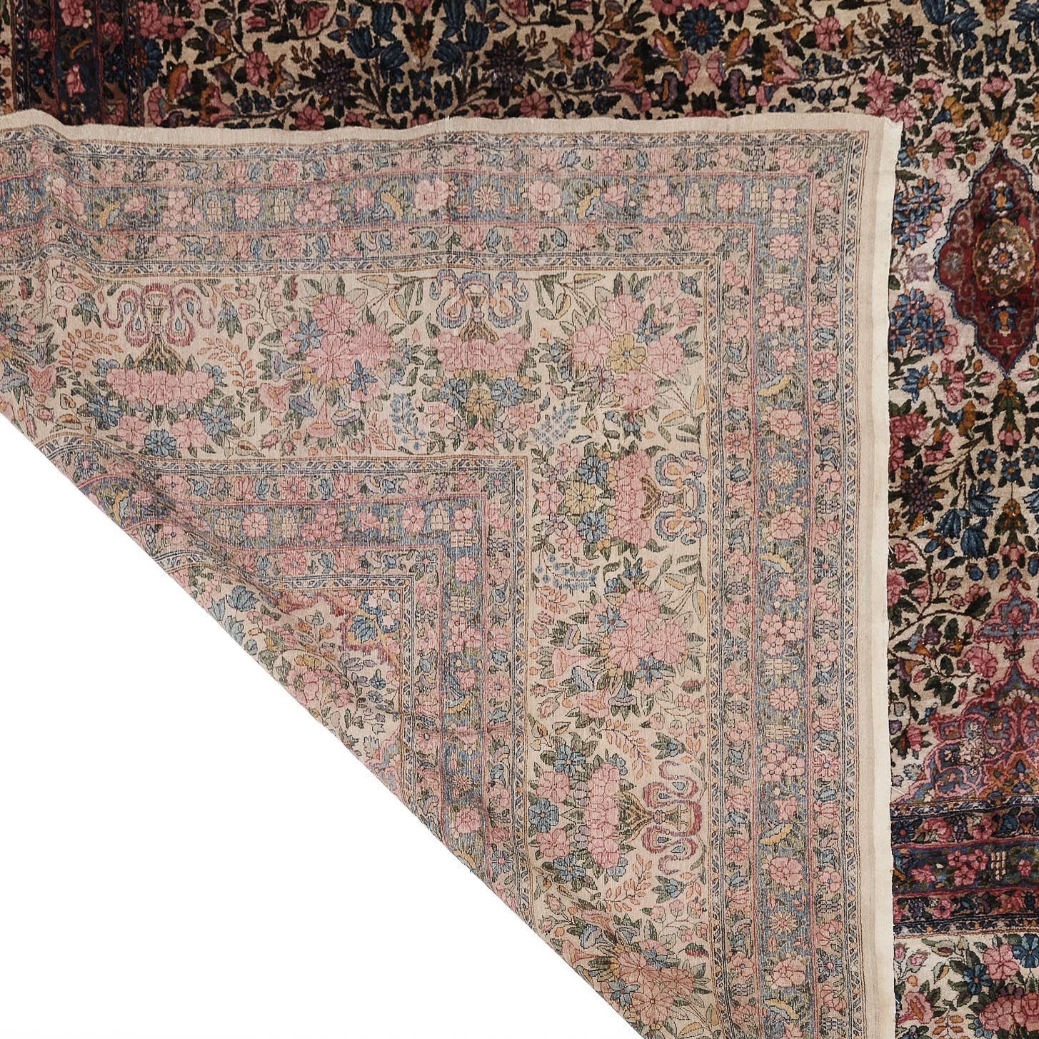 Very Large Lavar Kerman Carpet, Persian, c.1910/20