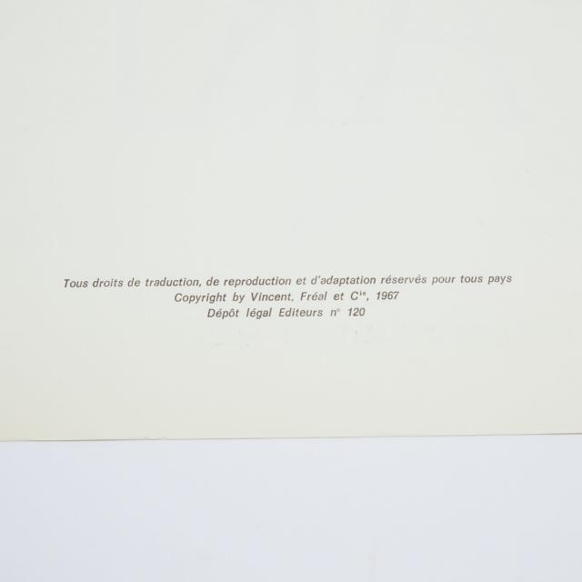 'Croquis Paris' Albert Laprade Portfolio of Prints, Vincent, Fréal et cie, 1967