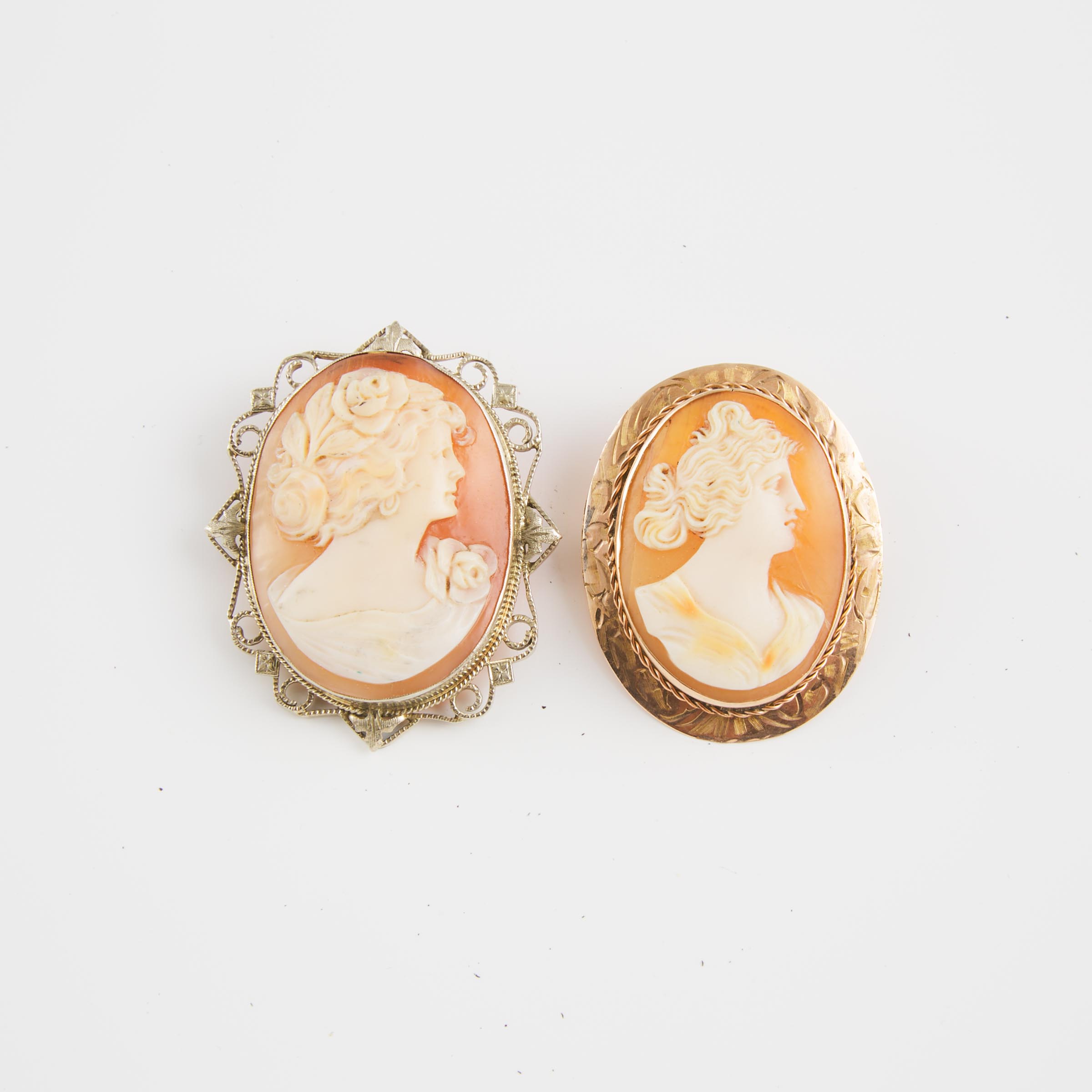 Two Carved Cameos