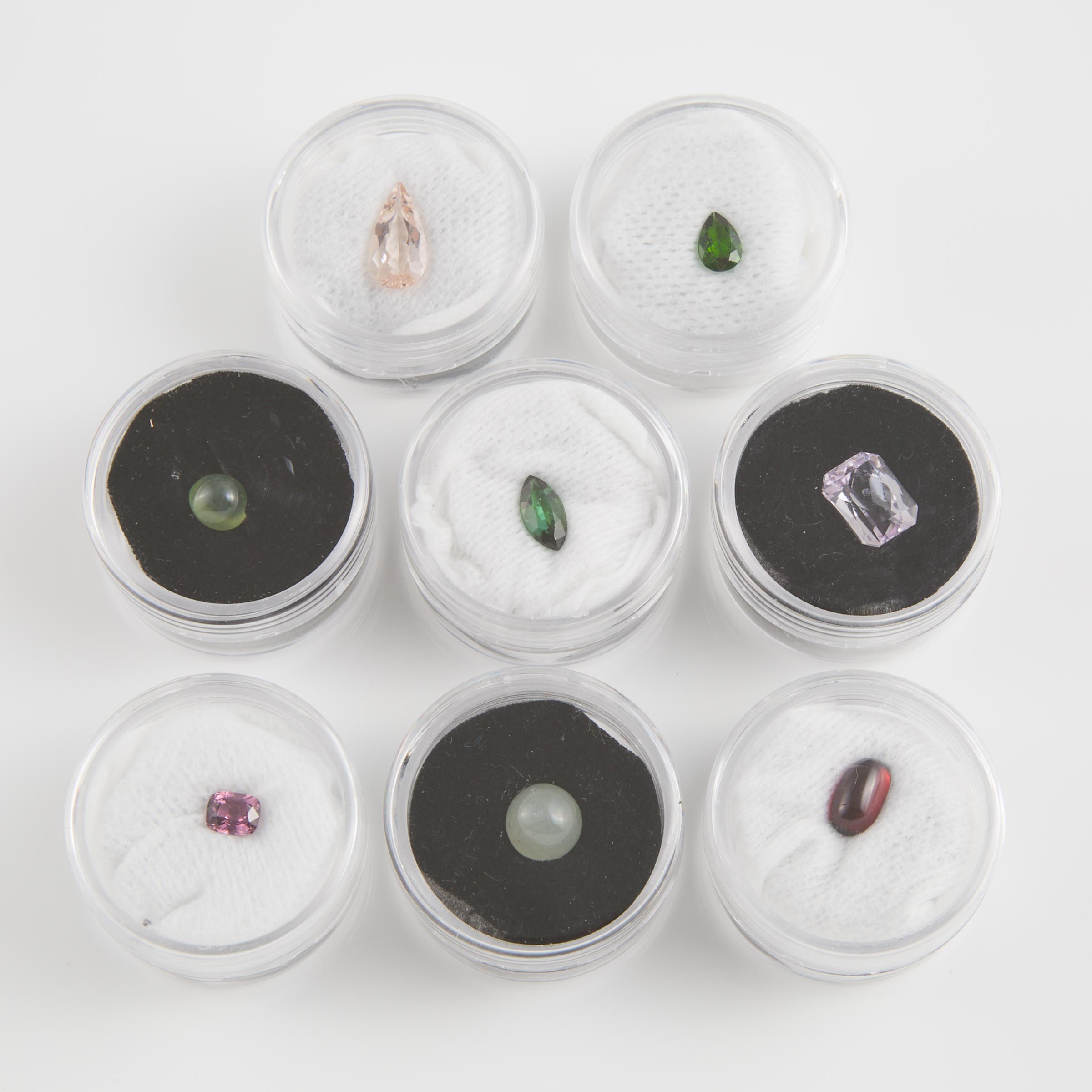 8 Various Unmounted Gemstones