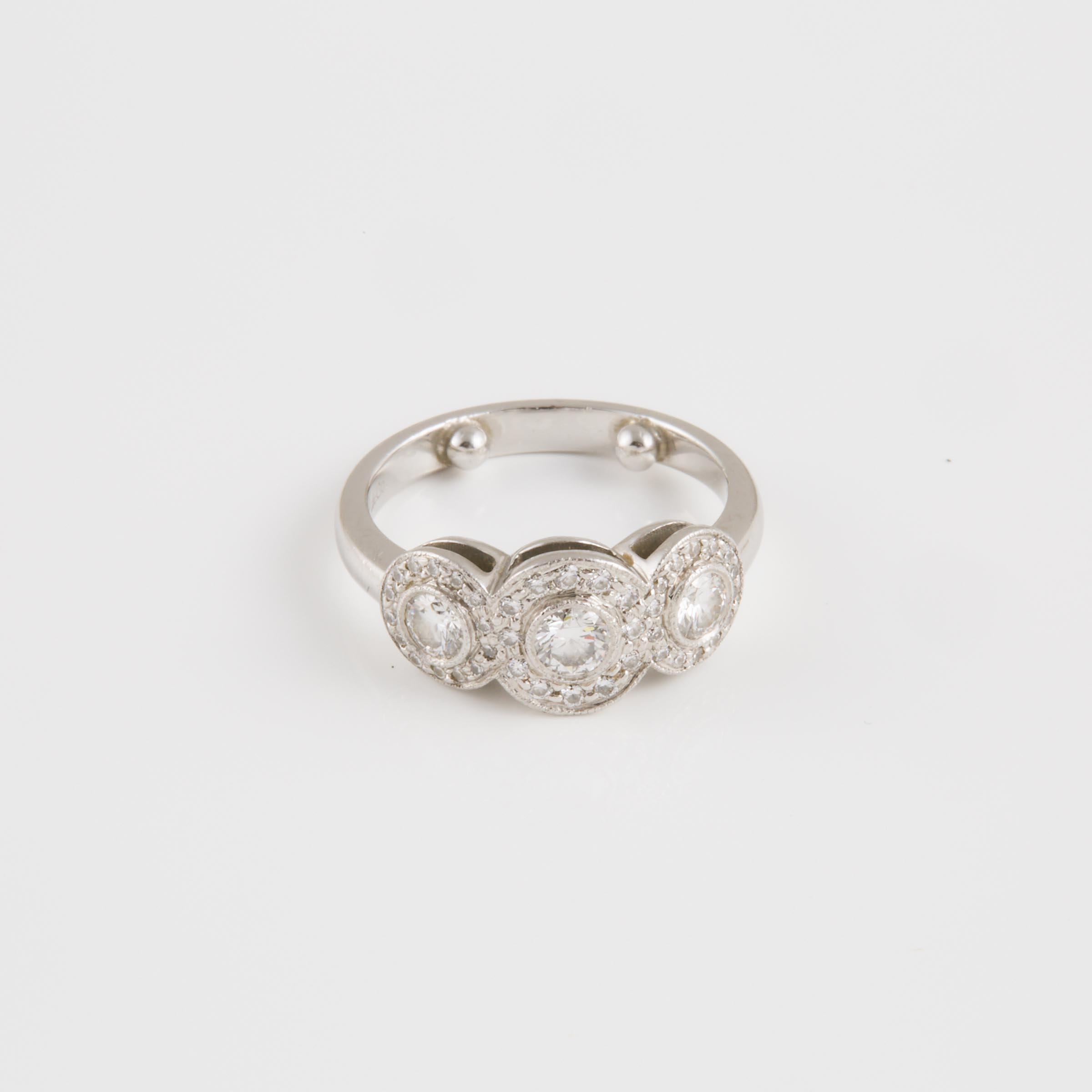 Tiffany & Co. Platinum 'Circlet' Ring 