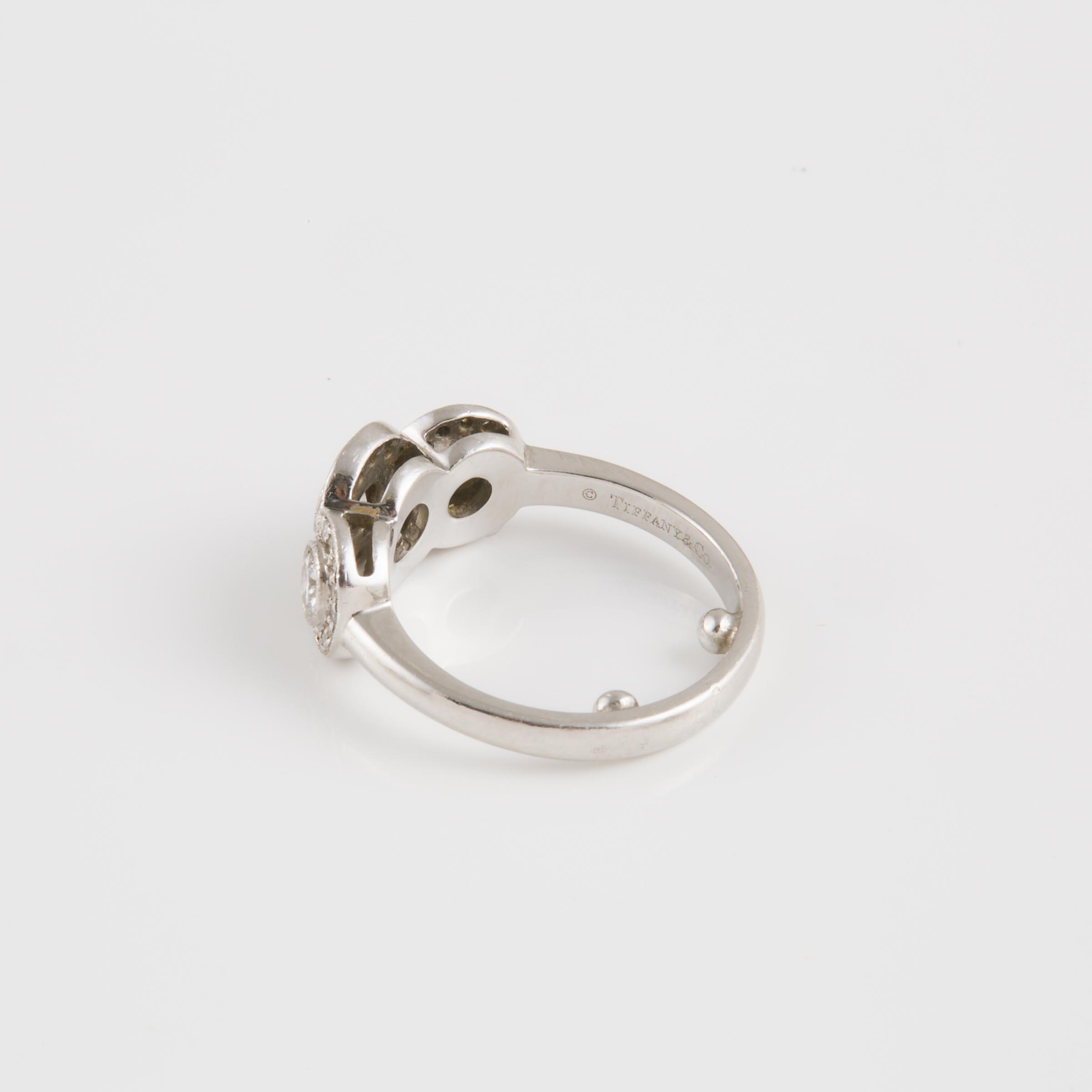 Tiffany & Co. Platinum 'Circlet' Ring 