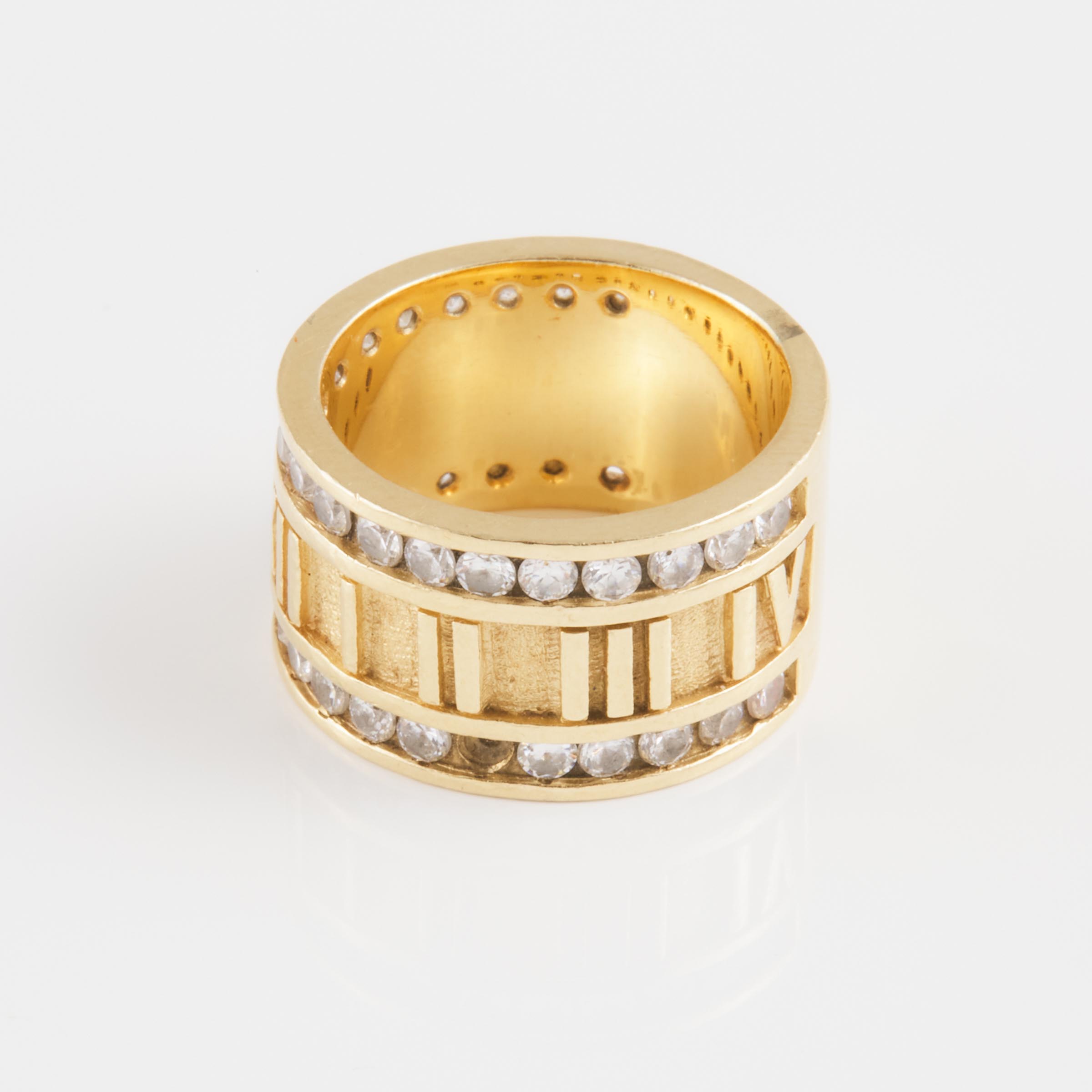 14k Yellow Gold Wide Band