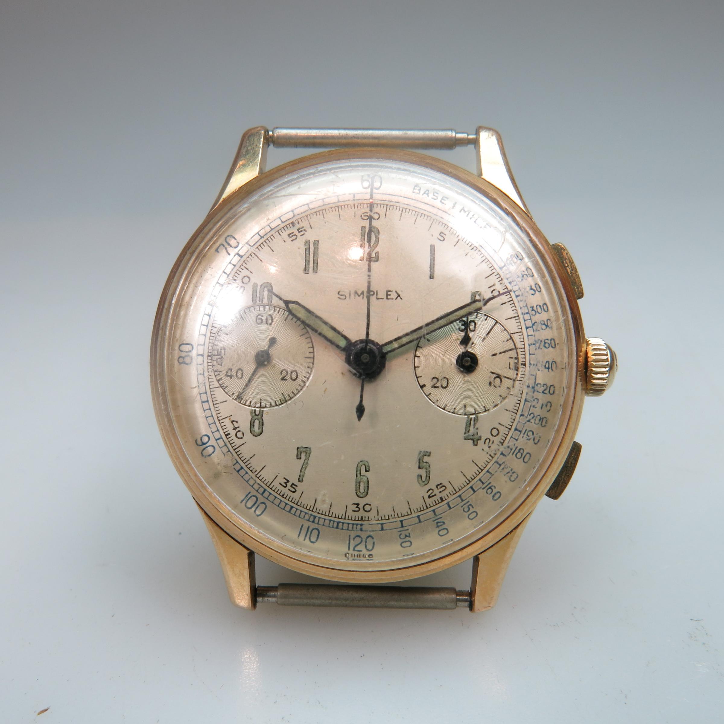 Buttes Watch Co. Wristwatch With Chronograph