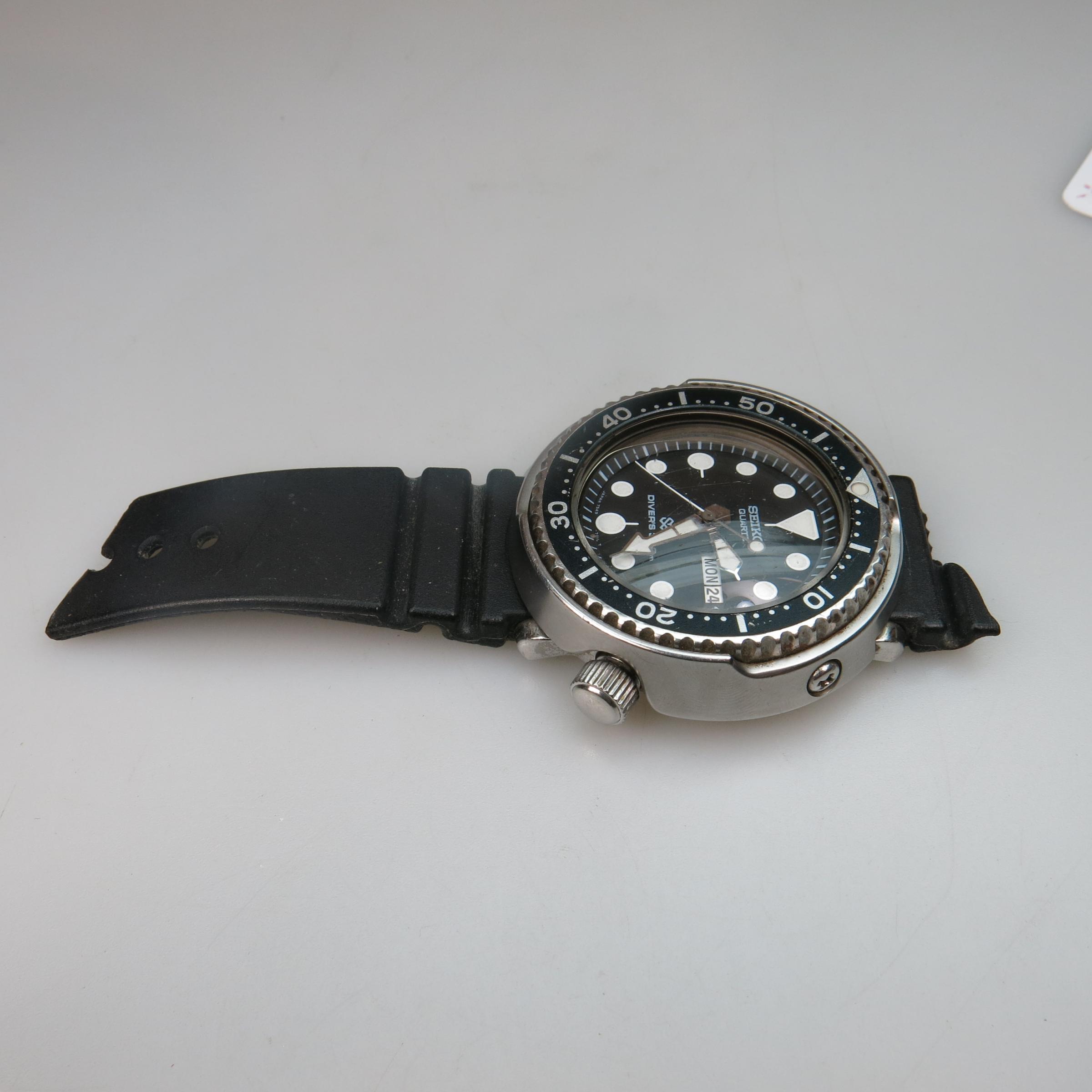 Seiko Diver's 300 'Tuna Can' Wristwatch, With Day & Date