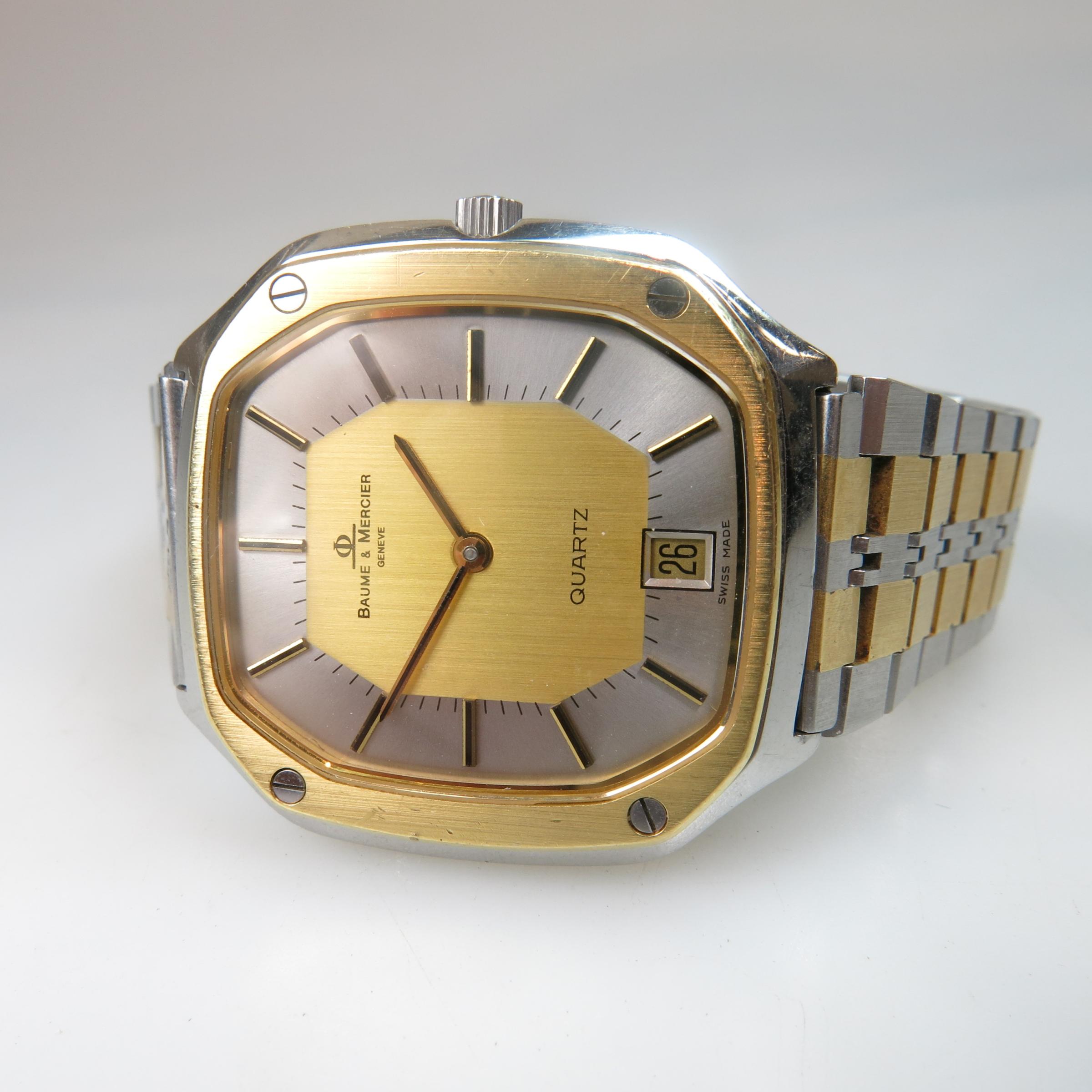 Baume & Mercier 'Capeland' Wristwatch, With Date