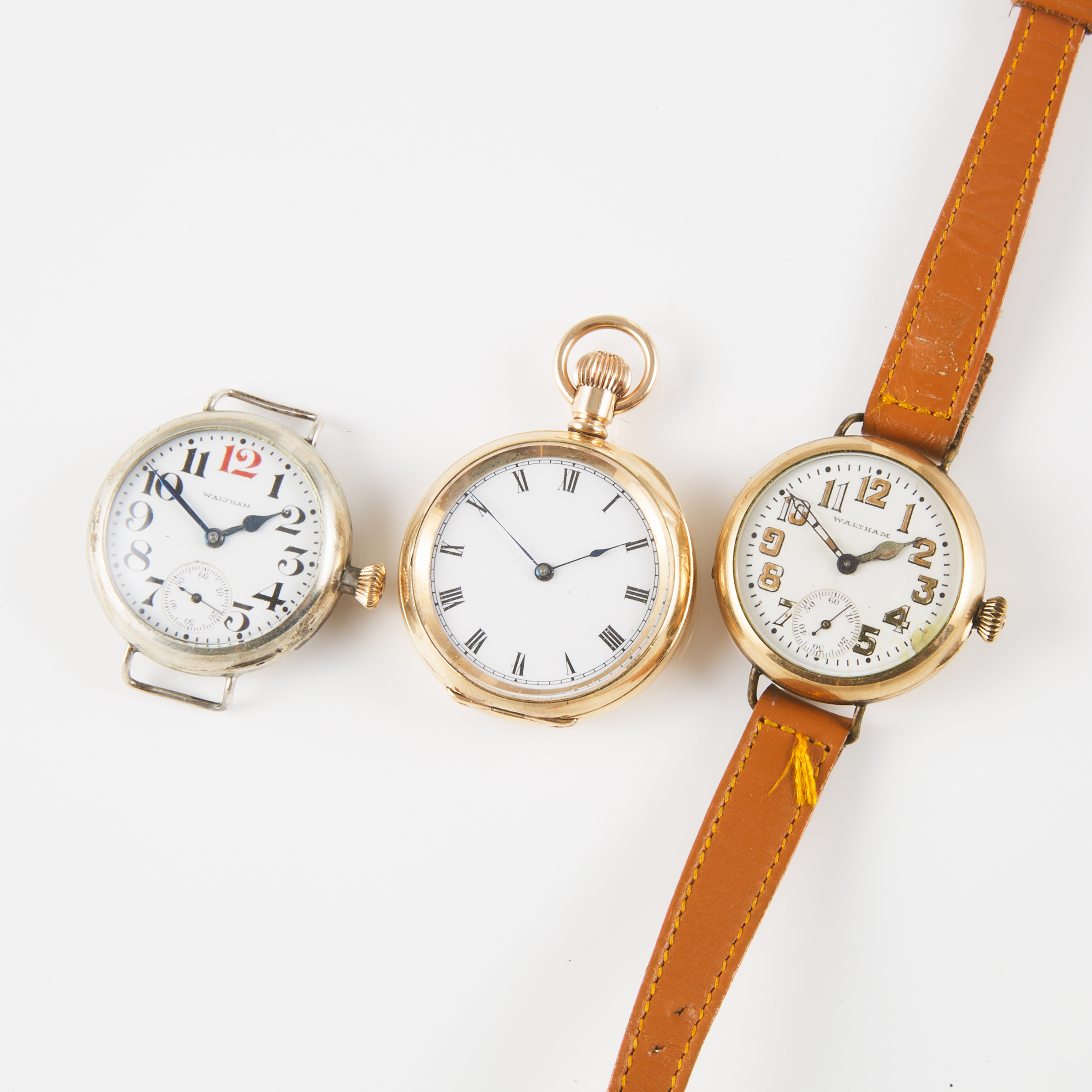 3 Waltham Watches