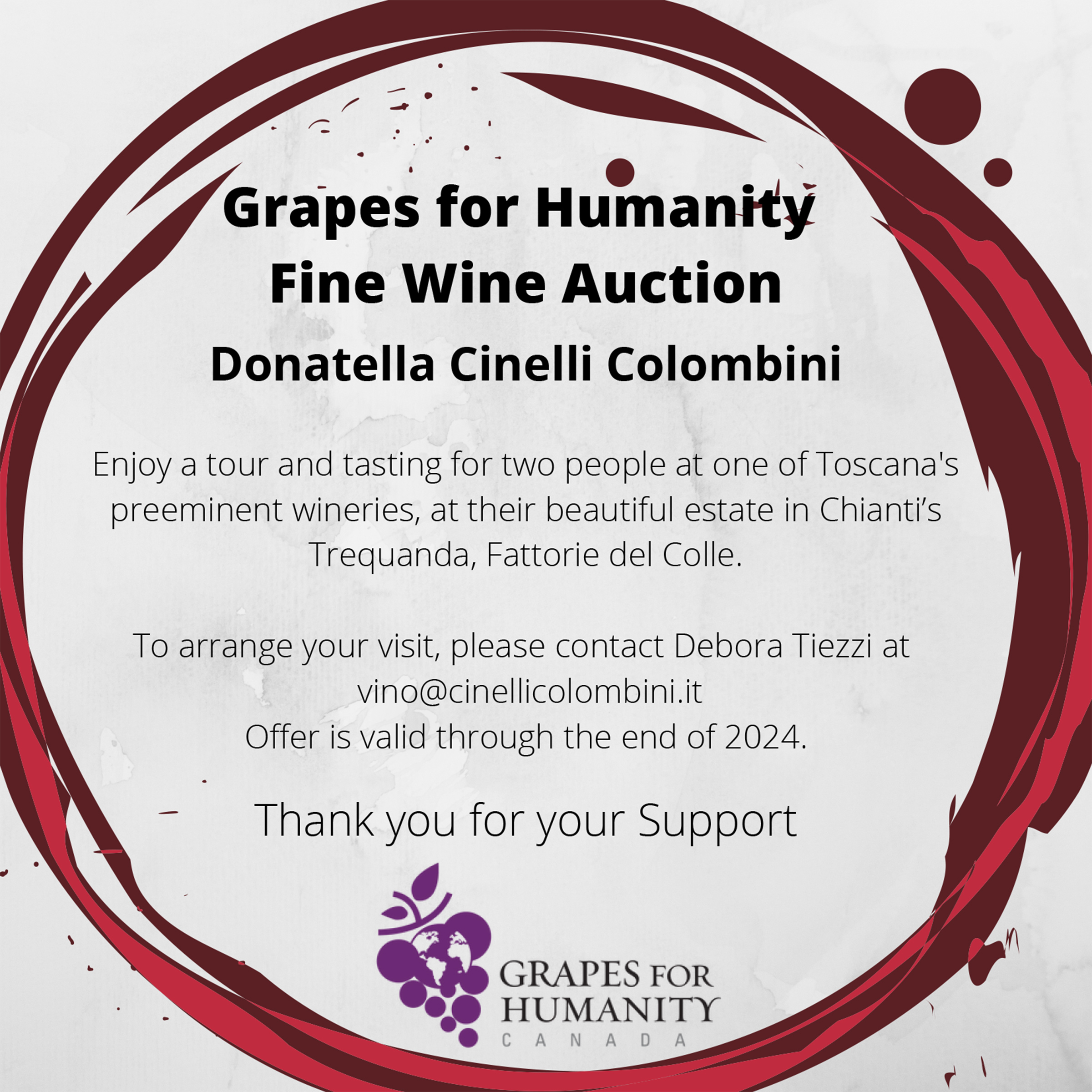 Tour and tasting at Donatella Cinelli Colombini in Chianti