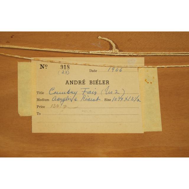 ANDRÉ CHARLES BIÉLER, O.S.A., R.C.A. (1896-1989), CANADIAN