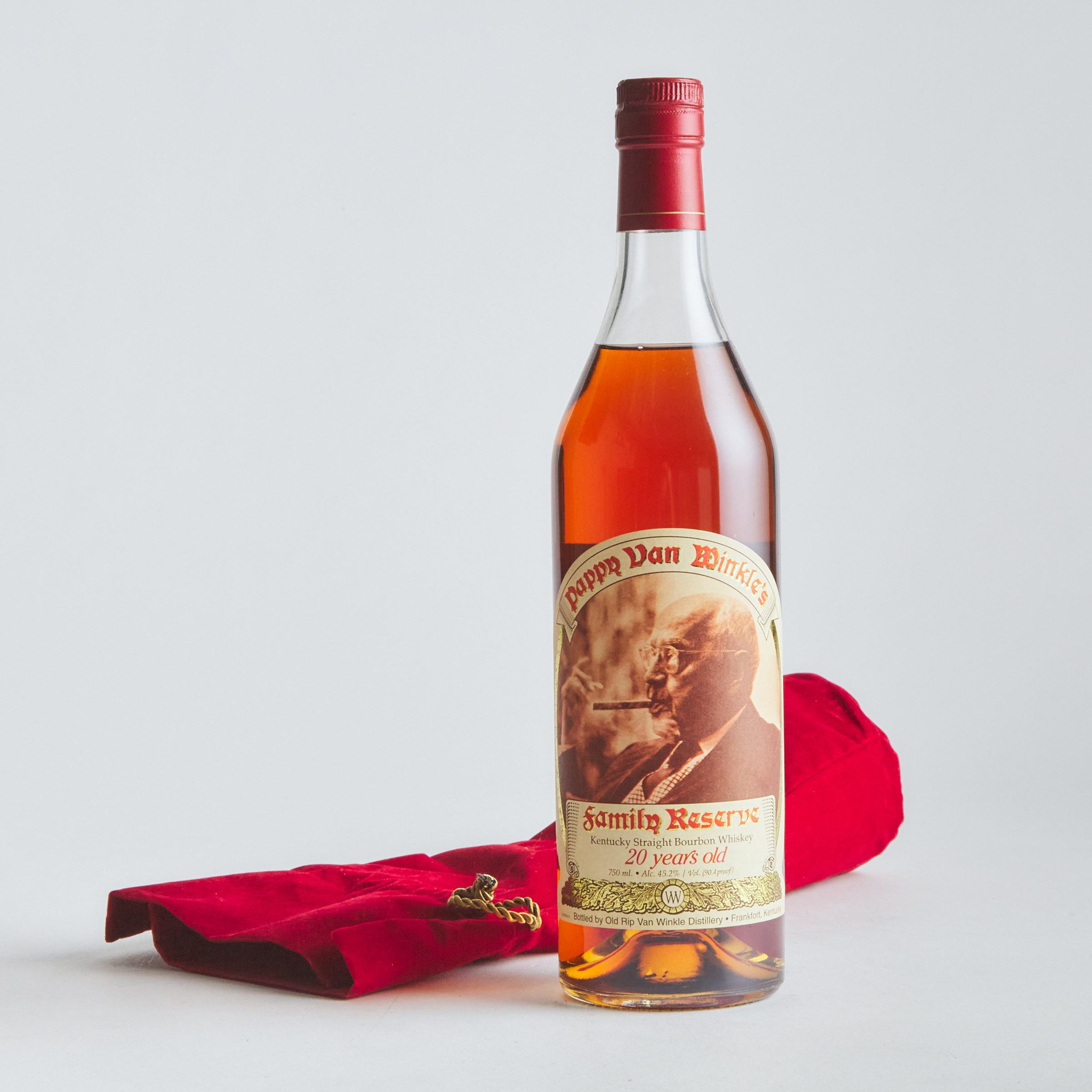 PAPPY VAN WINKLE FAMILY RESERVE KENTUCKY STRAIGHT BOURBON WHISKEY 20 YEARS (ONE 750 ML)