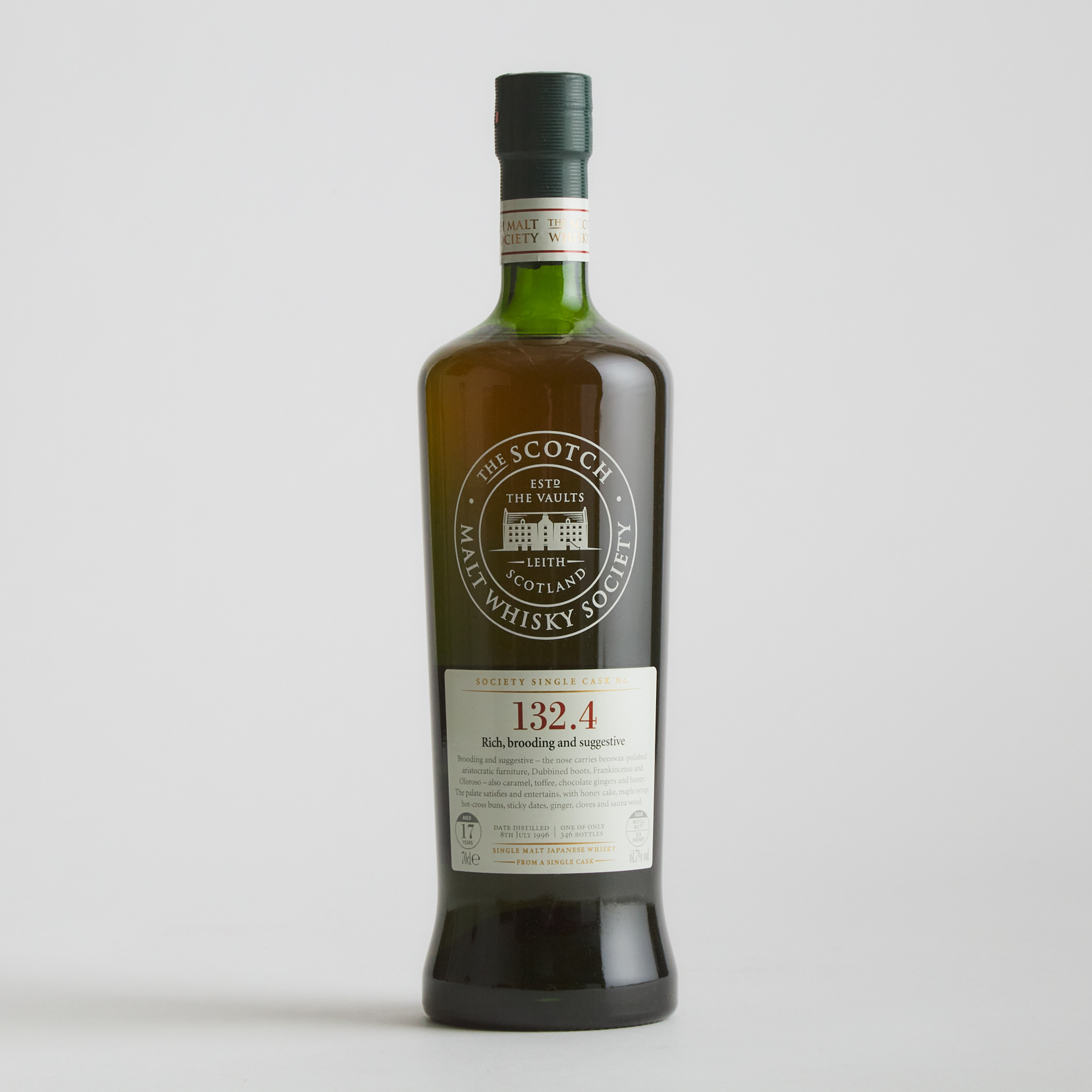 THE SCOTCH MALT WHISKY SOCIETY 132.4 17 YEARS (ONE 70 CL)