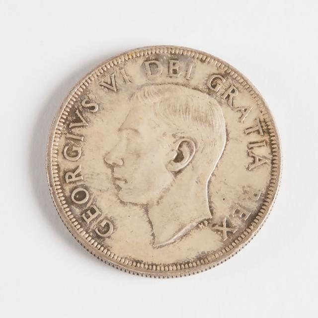 Canadian 1948 Silver Dollar