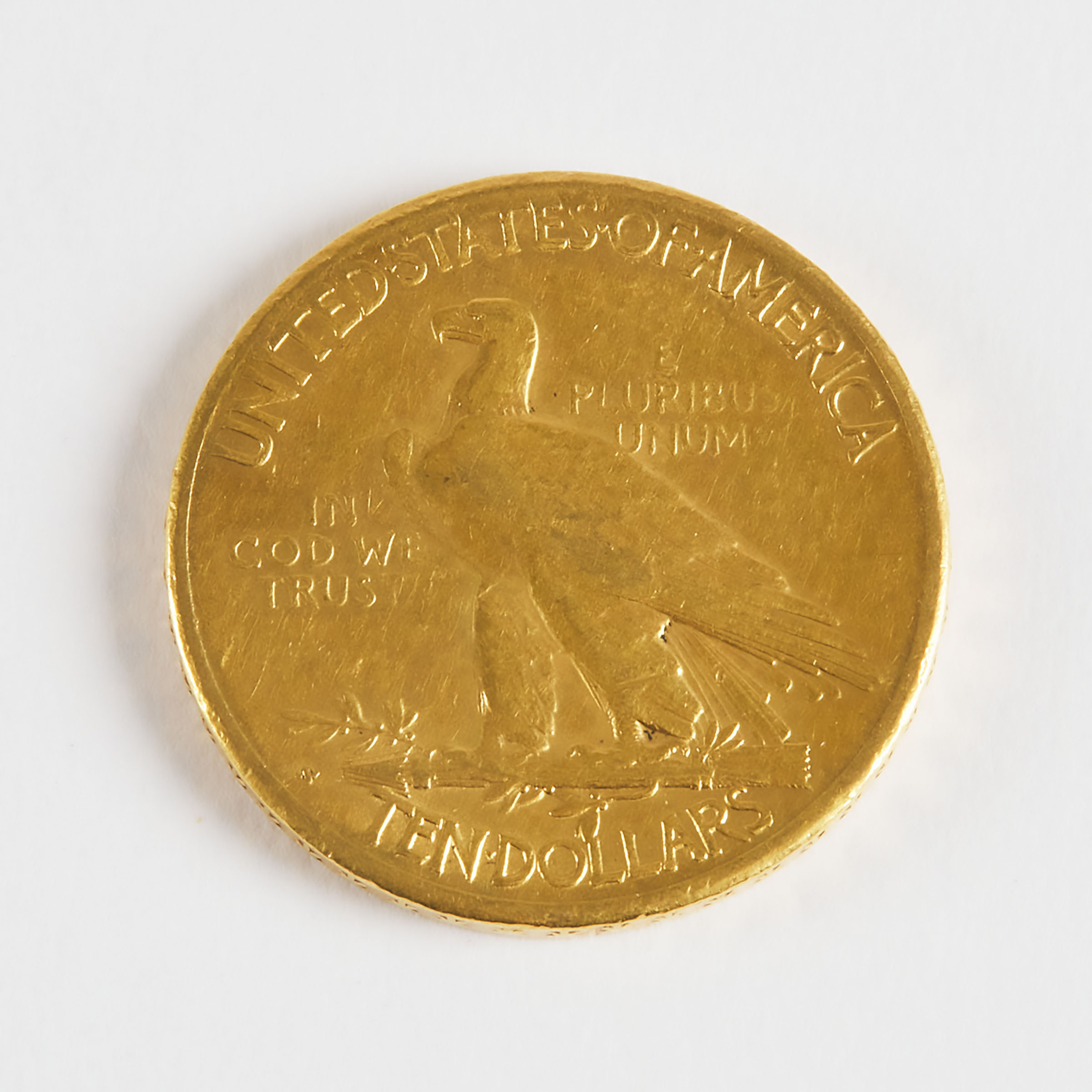 American 1910S $10 Eagle Gold Coin