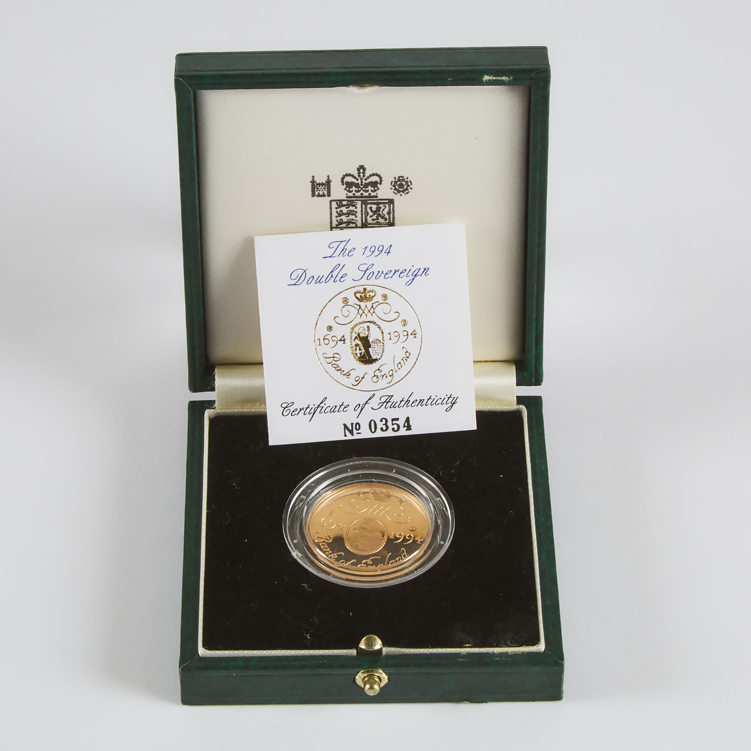 British 1994 Gold Double Sovereign