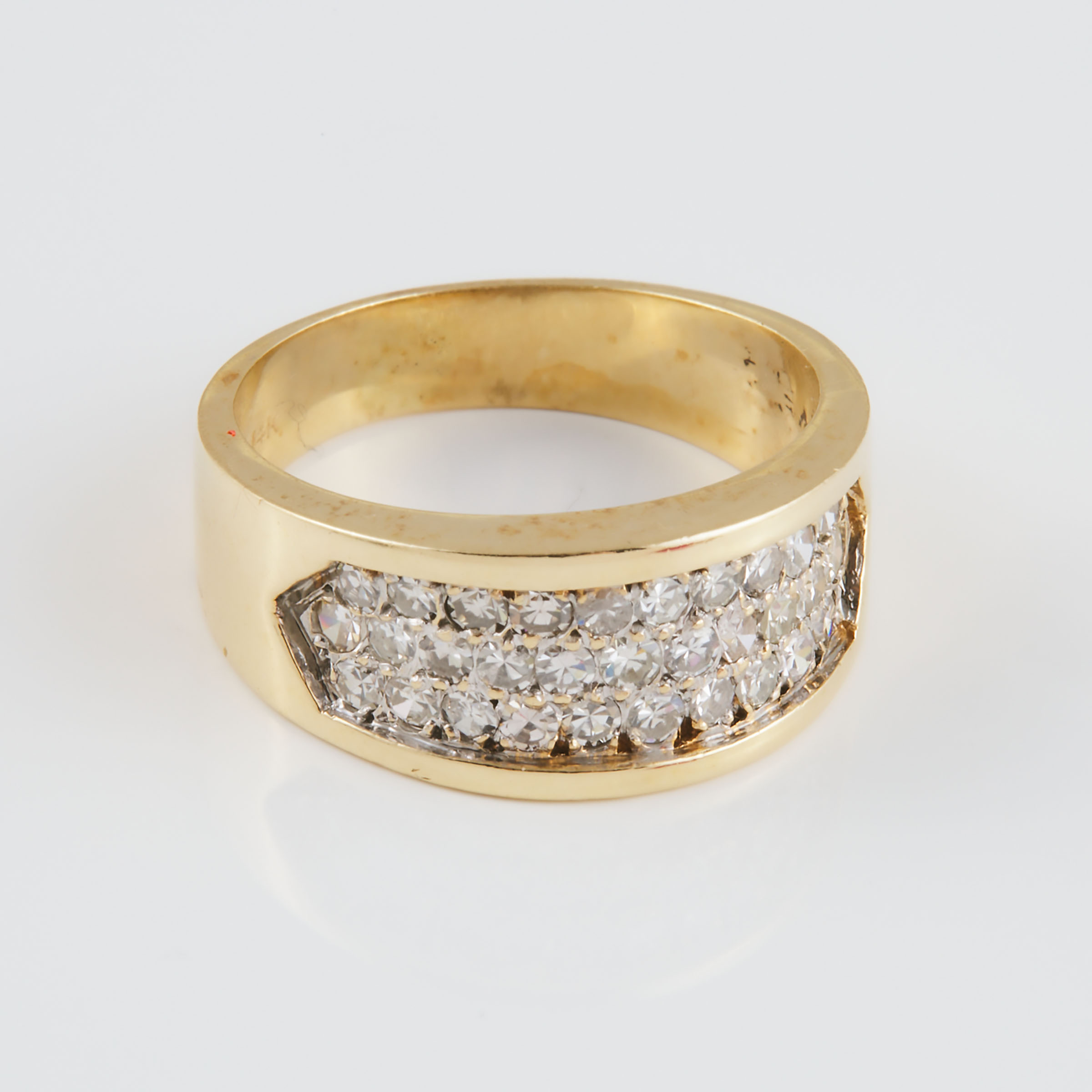 14k Yellow And White Ring