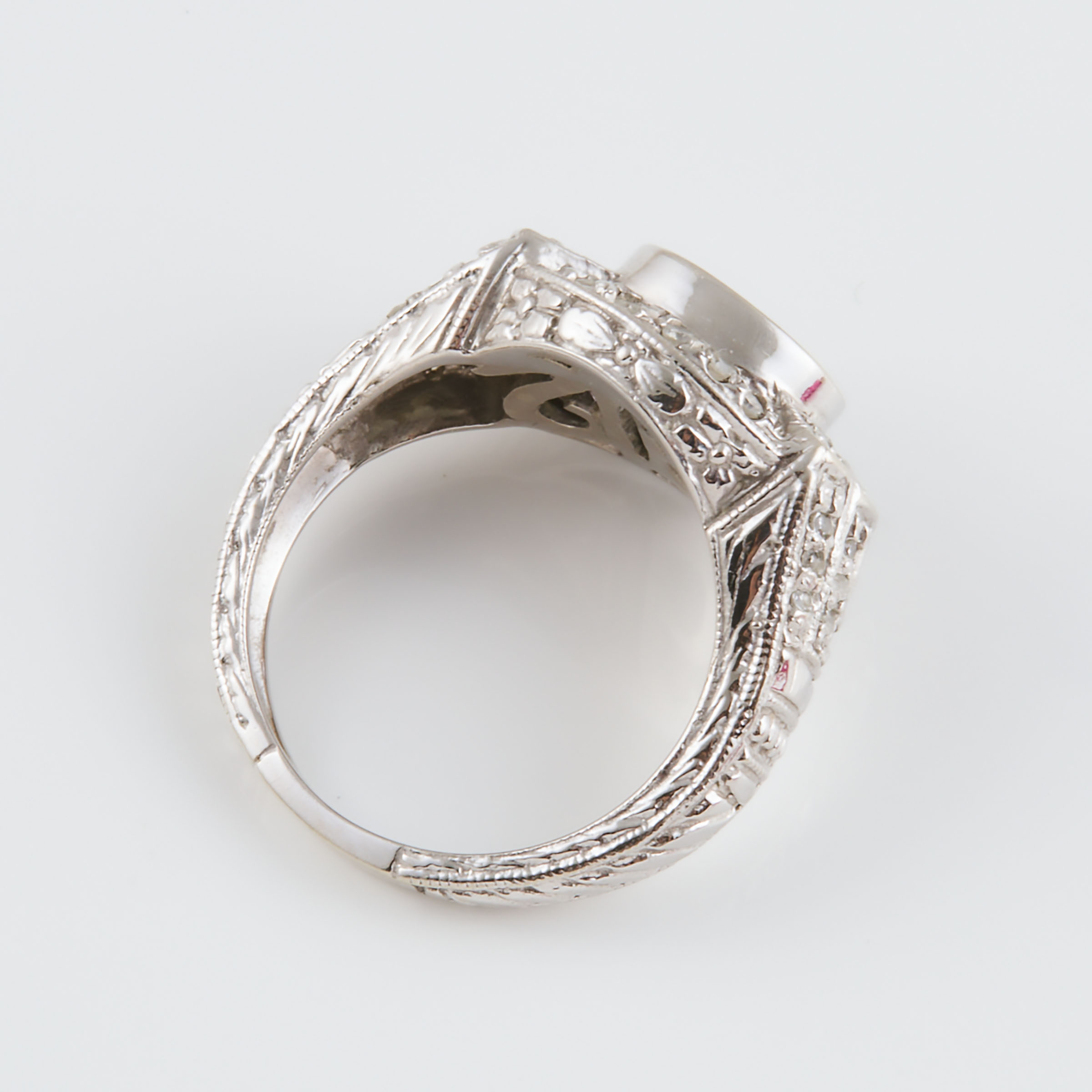 Weinman Brothers American 14k White Gold Ring