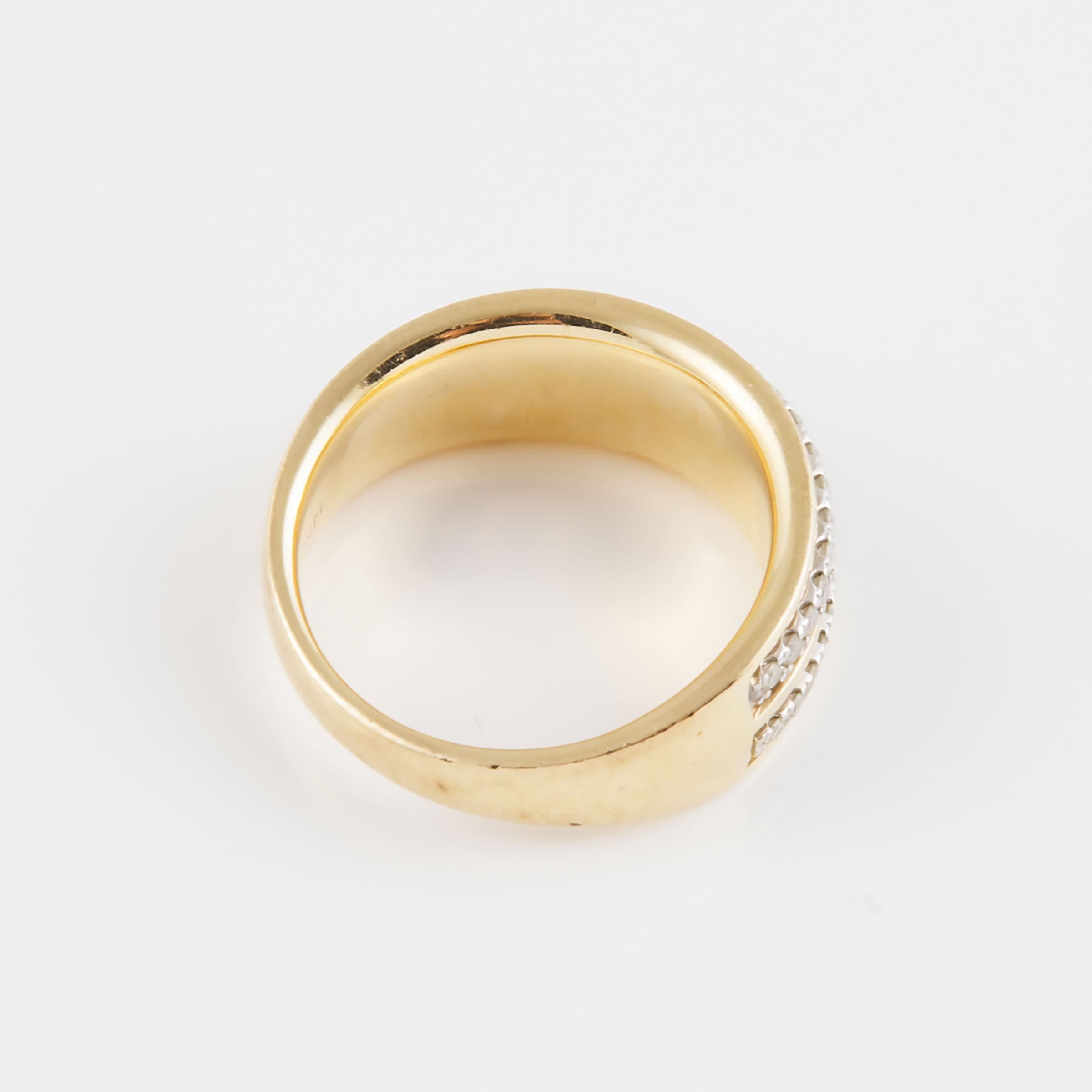 Effy 14k Yellow And White Gold Ring