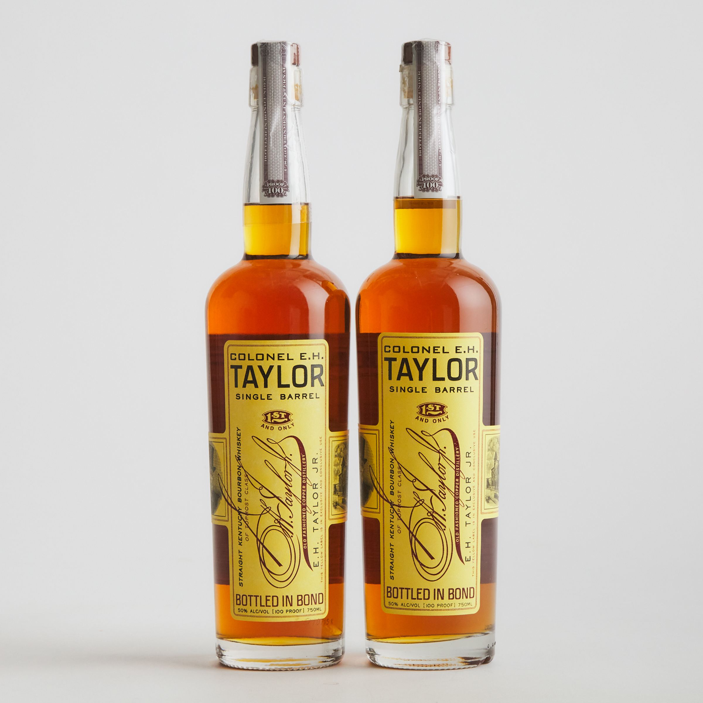 COLONEL E.H. TAYLOR JR. KENTUCKY STRAIGHT BOURBON WHISKEY (ONE 750 ML)
COLONEL E.H. TAYLOR JR. KENTUCKY STRAIGHT BOURBON WHISKEY (ONE 750 ML)