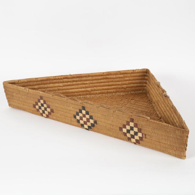 TWO SALISH SERVING TRAYS