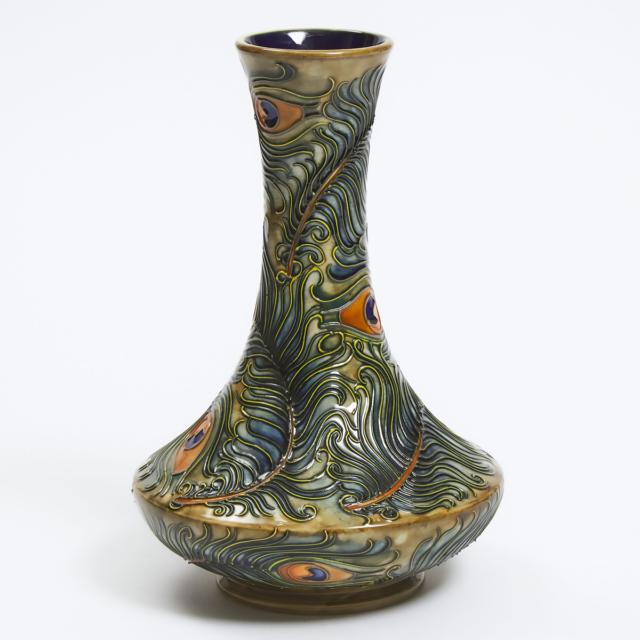 Moorcroft Phoenix Vase, 1998