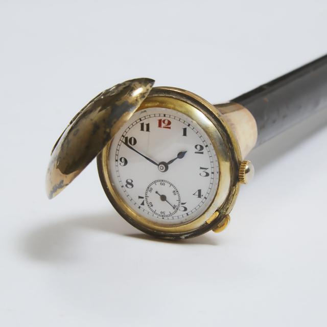 Swiss Watch System Cane, c.1910