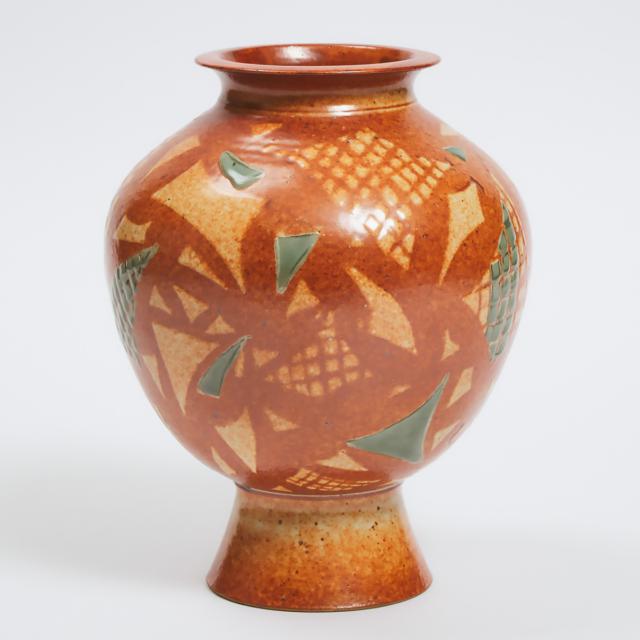 Bill Reddick (Canadian, b.1958), Stoneware Vase, 2009