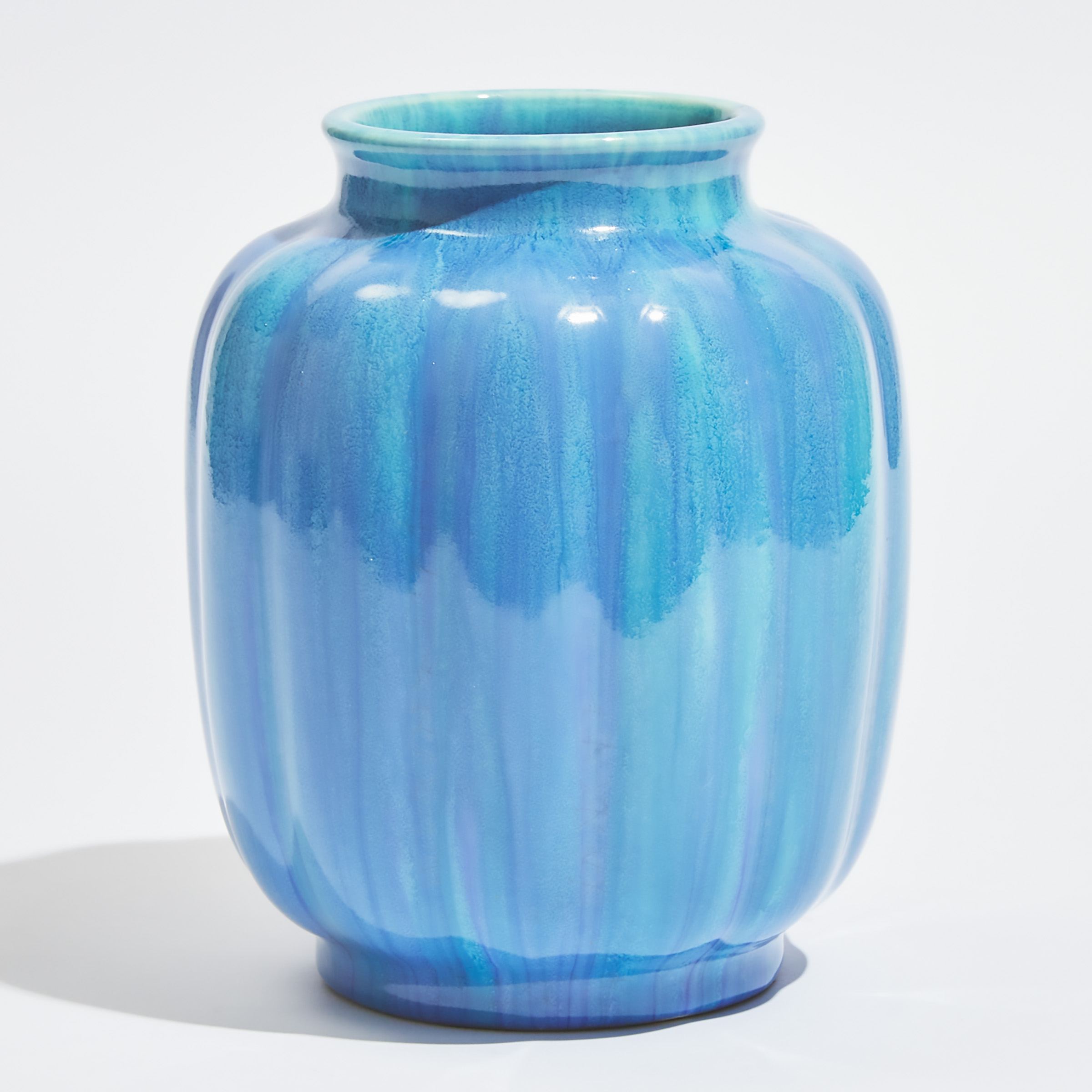 Pilkington's Royal Lancastrian Blue Glazed Vase, c.1924-29