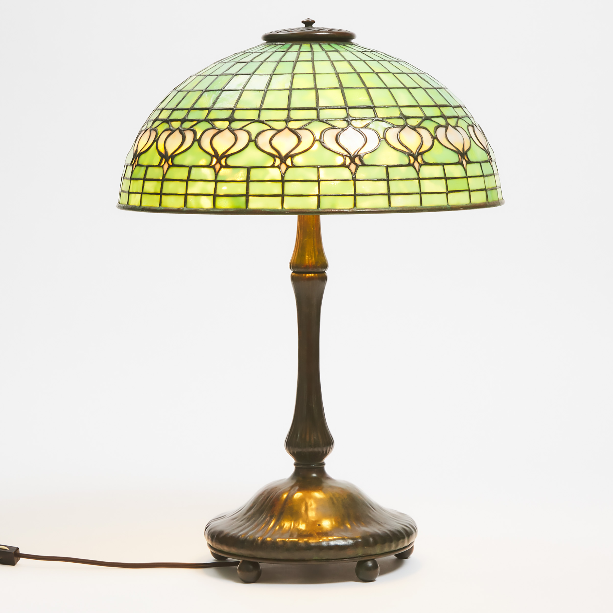 Tiffany Studios, New York, 'Pomegranate' Table Lamp, early 20th century