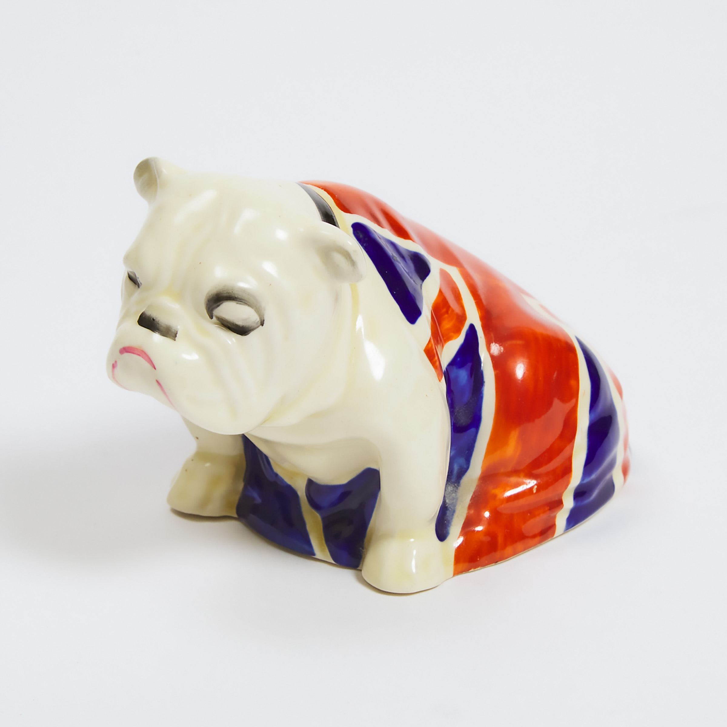 Royal Doulton Union Jack Draped Bulldog, 20th century