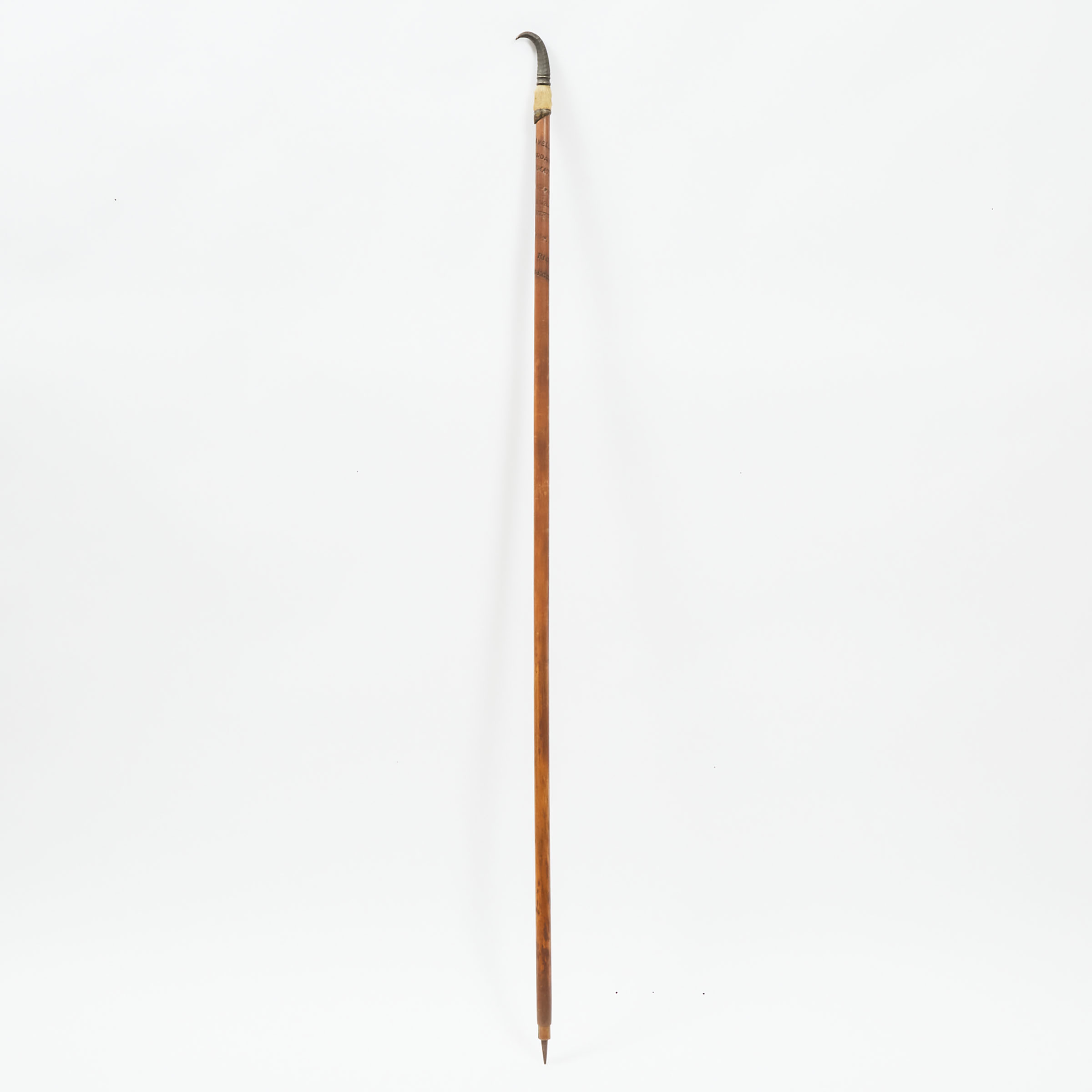 Swiss Alpine Hiking Stick, early 20th century
