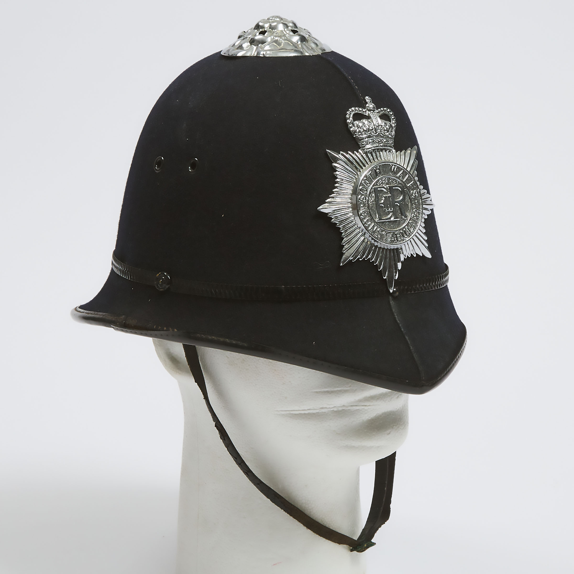 Elizabeth II South Wales Constabulary Police Helmet, mid 20th century