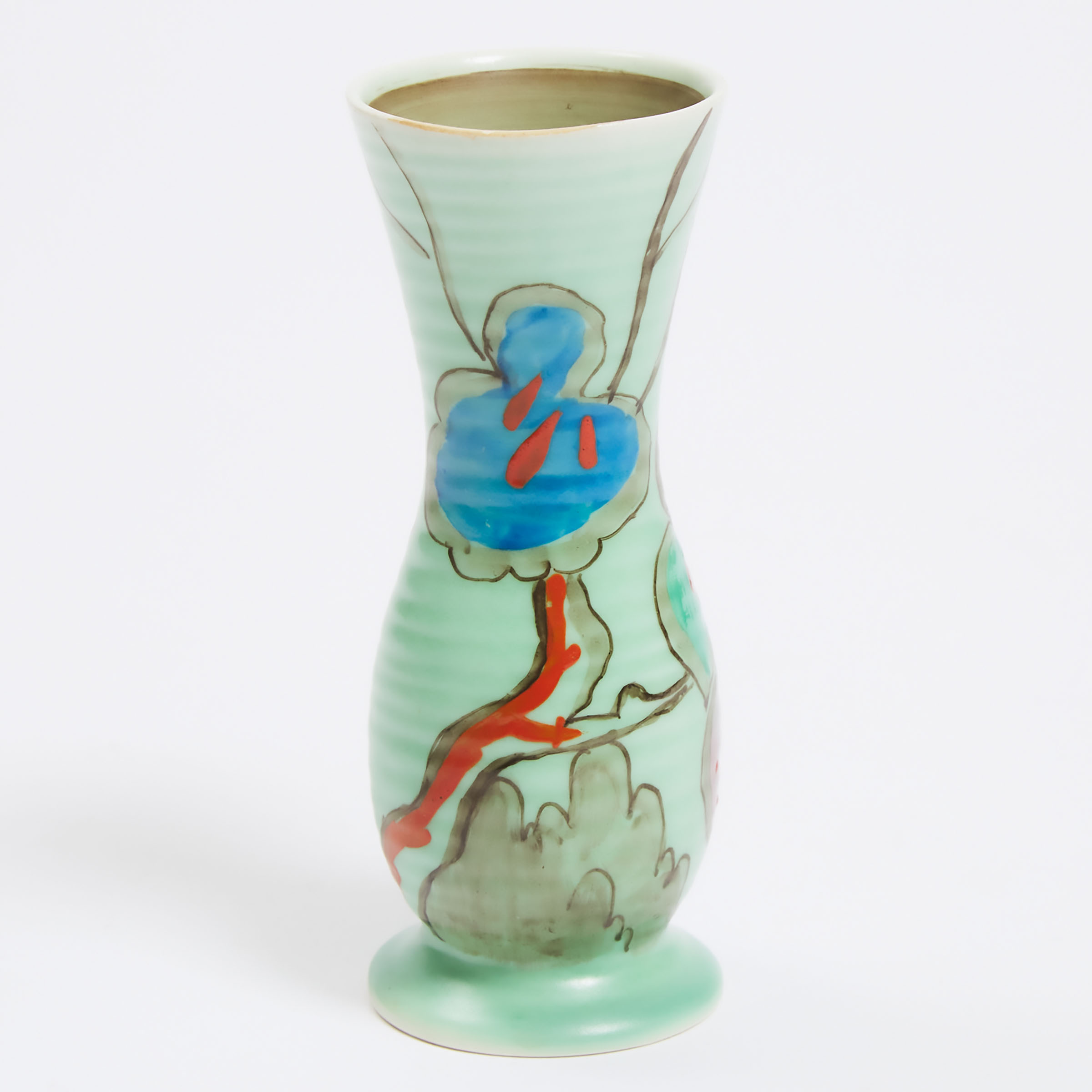 Clarice Cliff Small Vase, for Wilkinson, c.1930