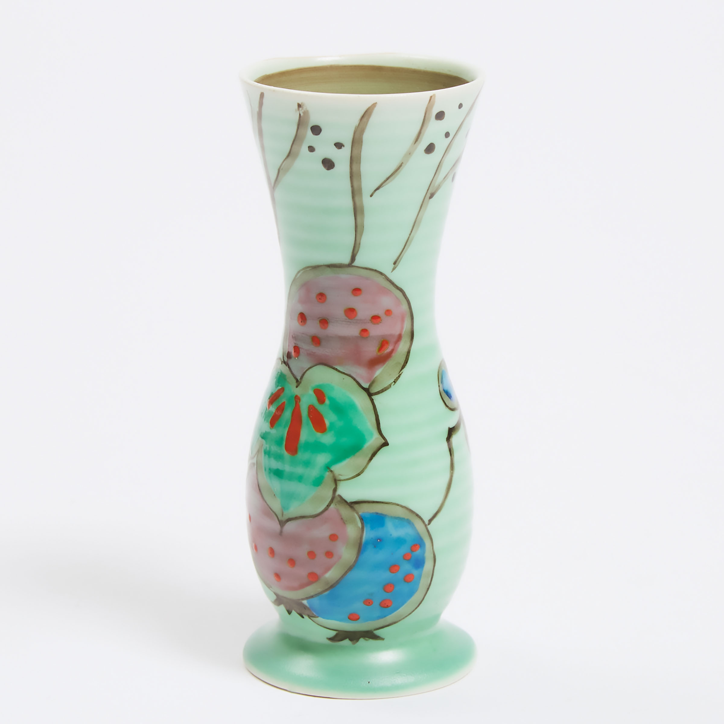Clarice Cliff Small Vase, for Wilkinson, c.1930