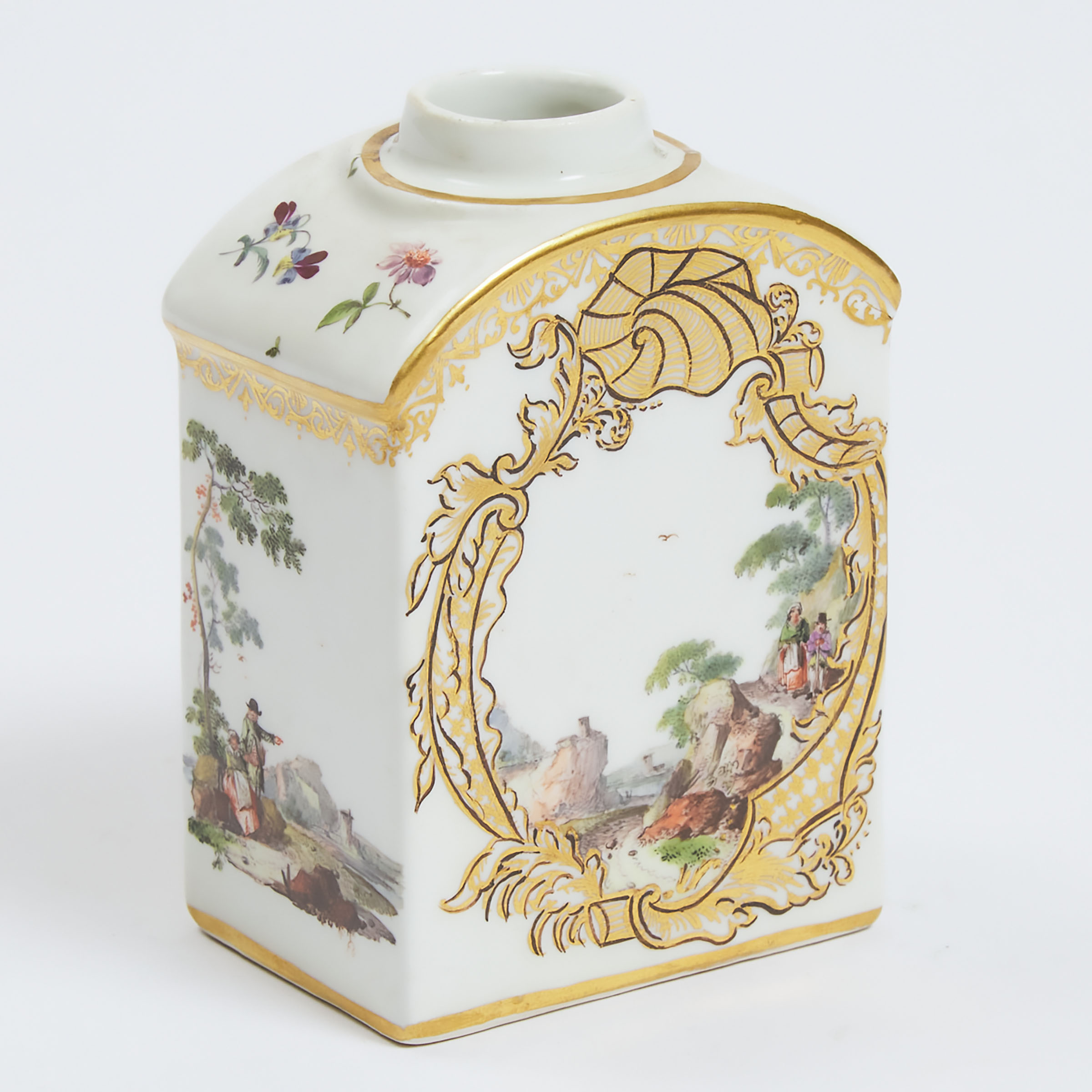 Meissen Tea Caddy, c.1740-45