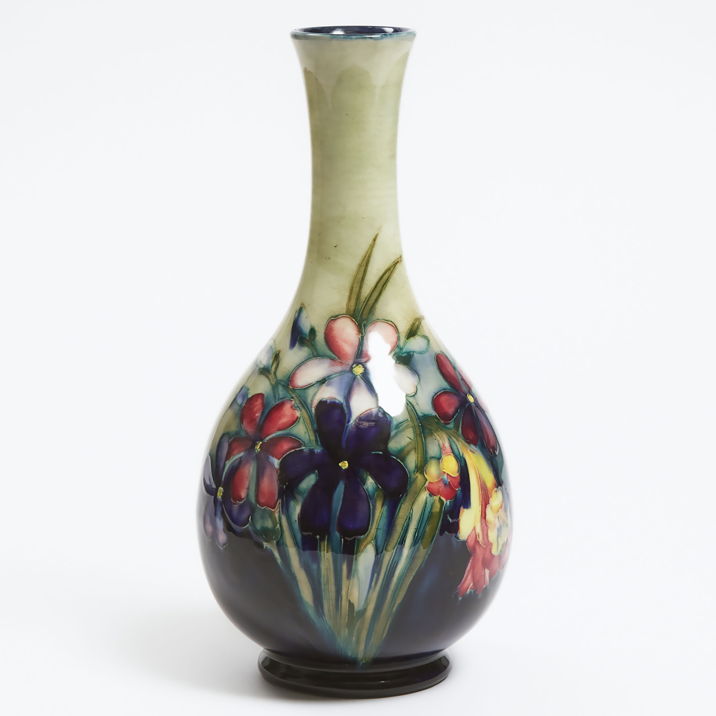 Moorcroft Spring Flower Vase, c.1945-49