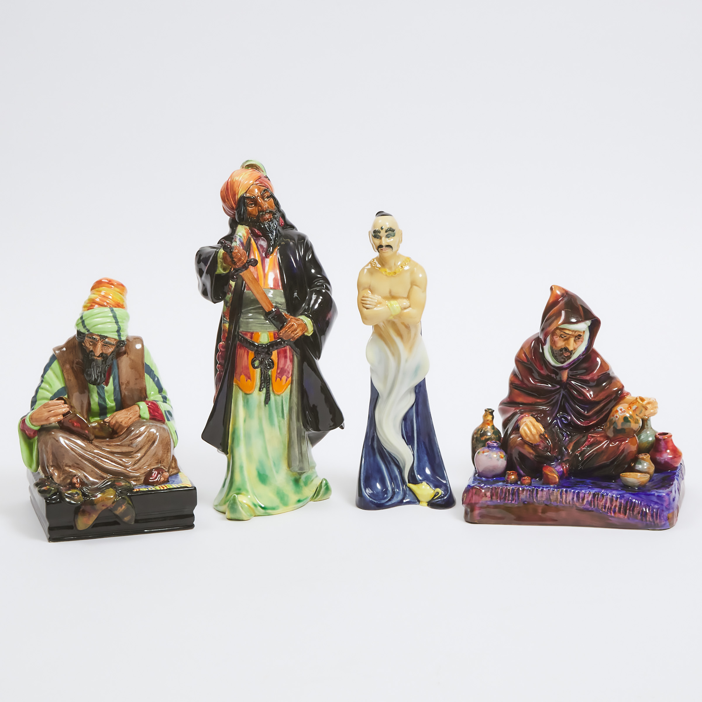 Four Royal Doulton Figures, 20th century
