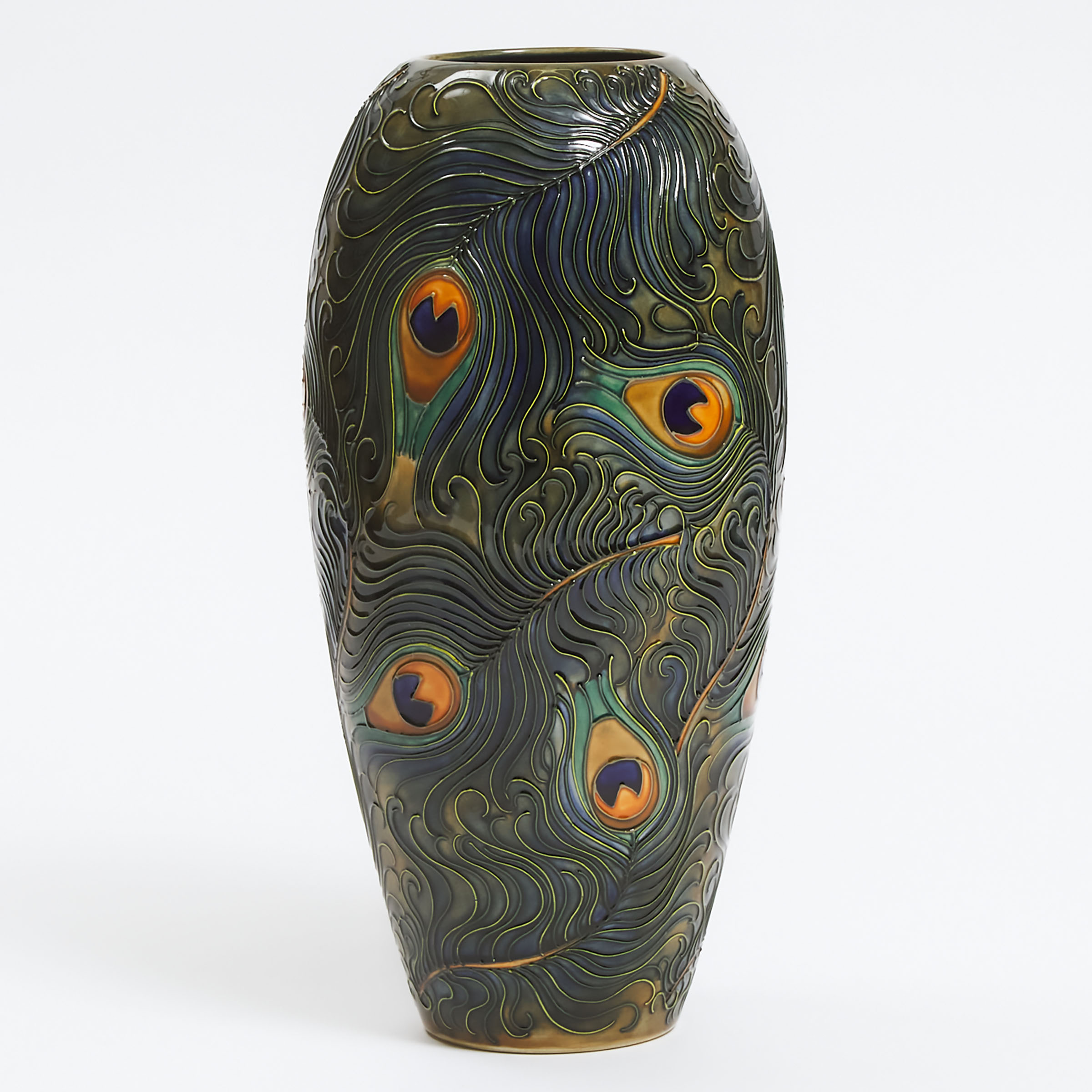 Moorcroft Large Phoenix Vase, 1999