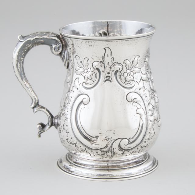 George II Silver Mug, probably Thomas Moore, London, 1751