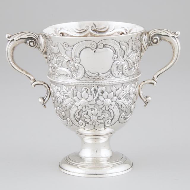George II Irish Silver Two-Handled Cup, Michael Walsh, Dublin, 1757