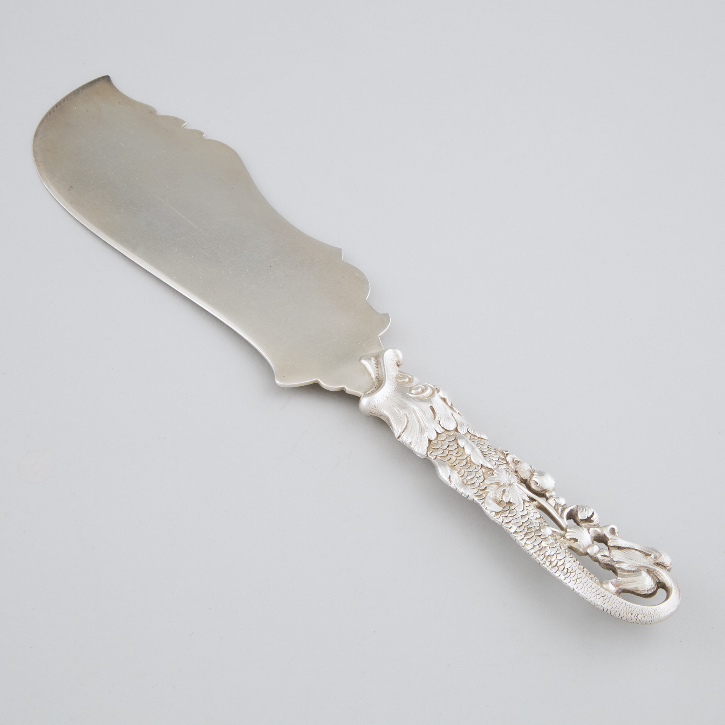 American Silver Fish Knife, George W. Shiebler & Co., New York, N.Y., for Theodore B. Starr, c.1900