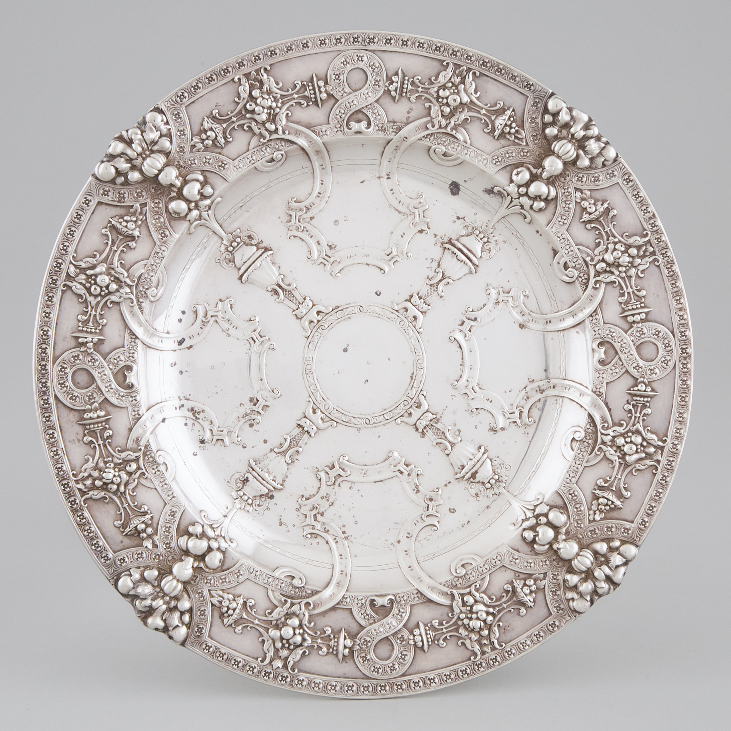 American Silver 'Renaissance' Plate, Tiffany & Co., New York, N.Y., c.1907-38