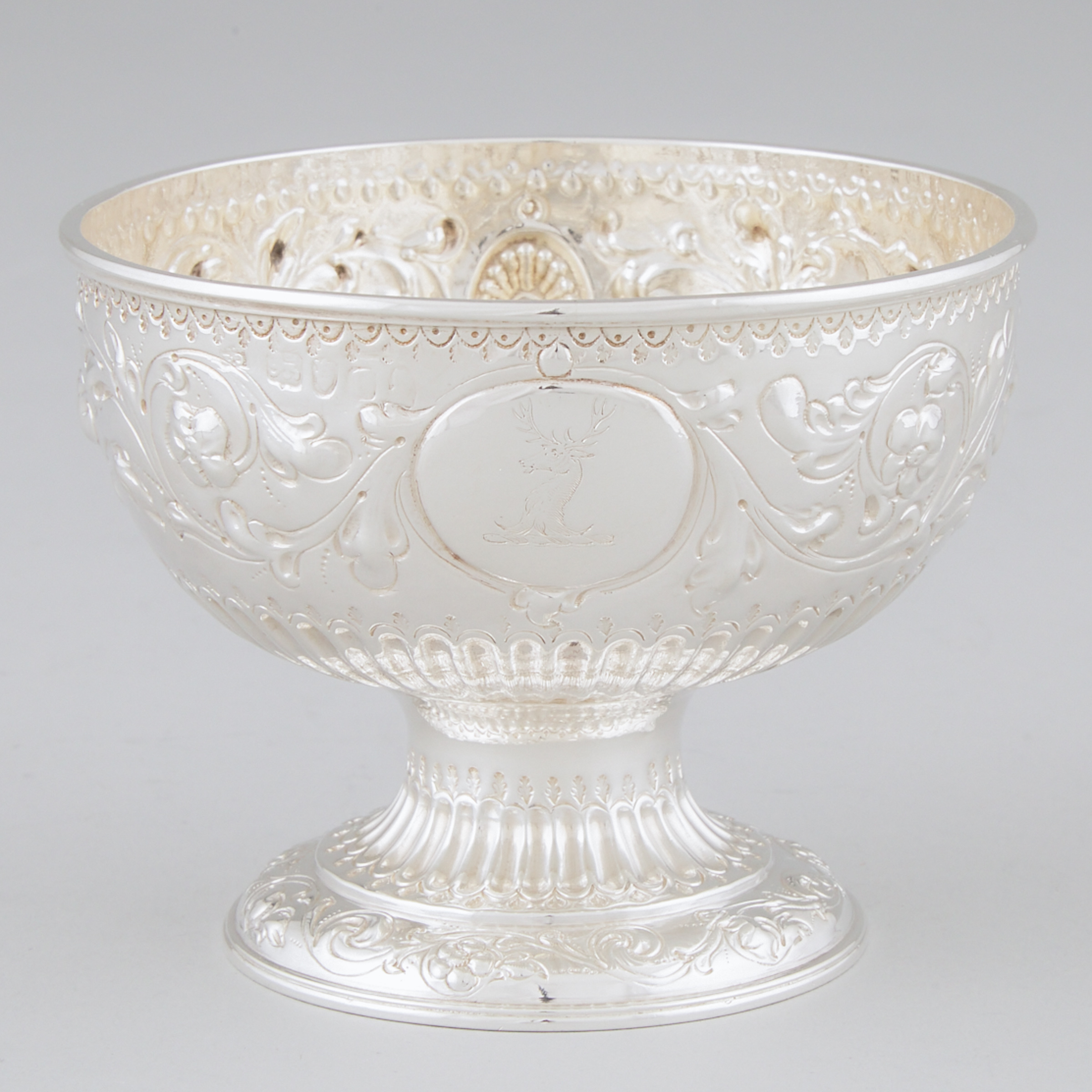 George III Silver Footed Sugar Bowl, London, 1790