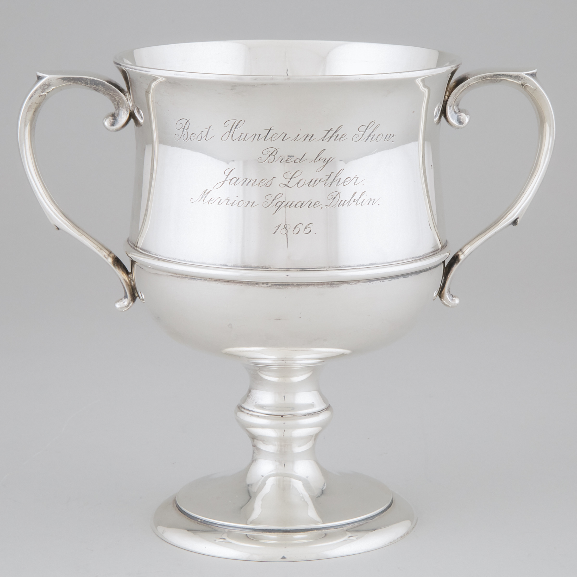 Edwardian Silver Two-Handled Cup, Reid & Sons, London, 1903