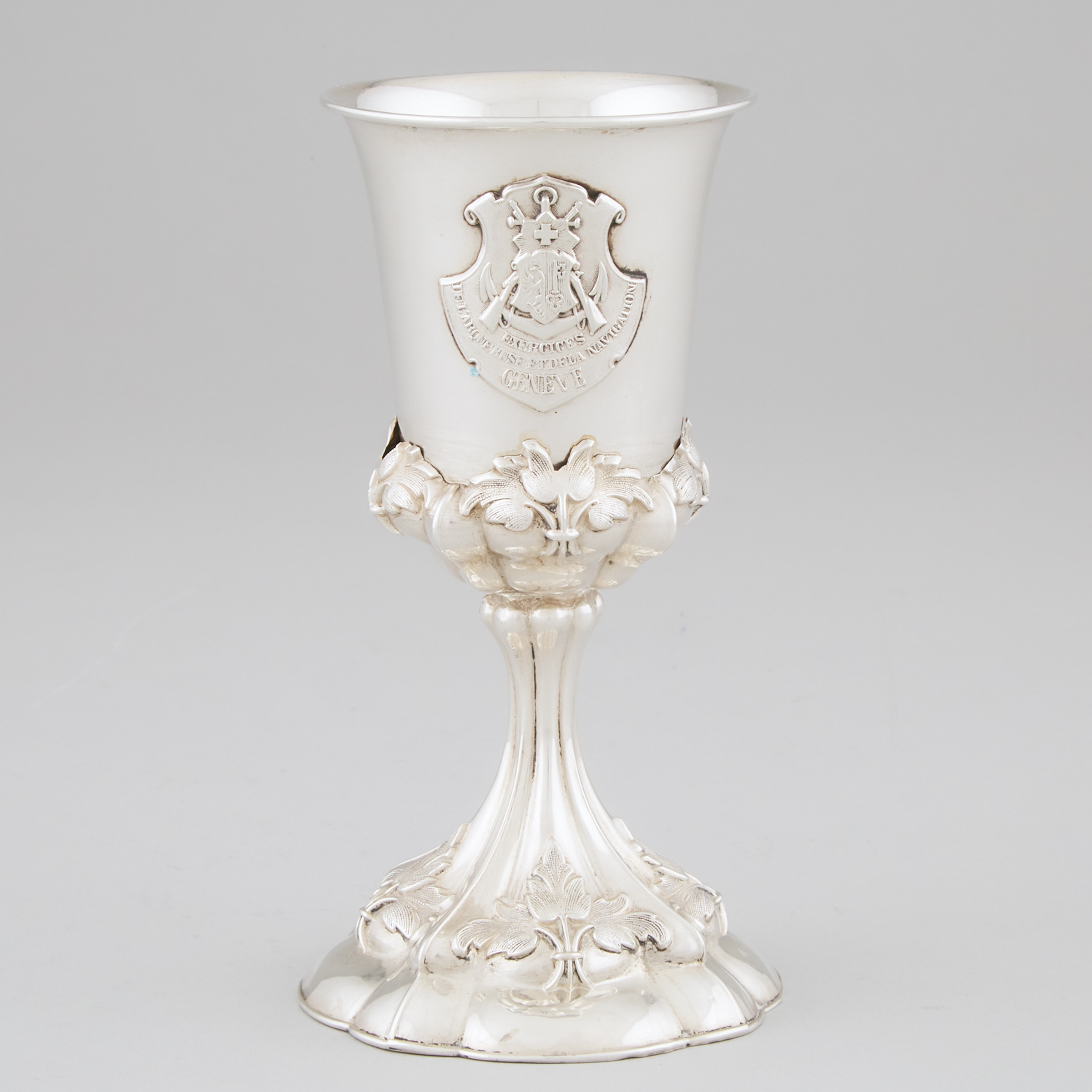 Swiss Silver Goblet, c.1874
