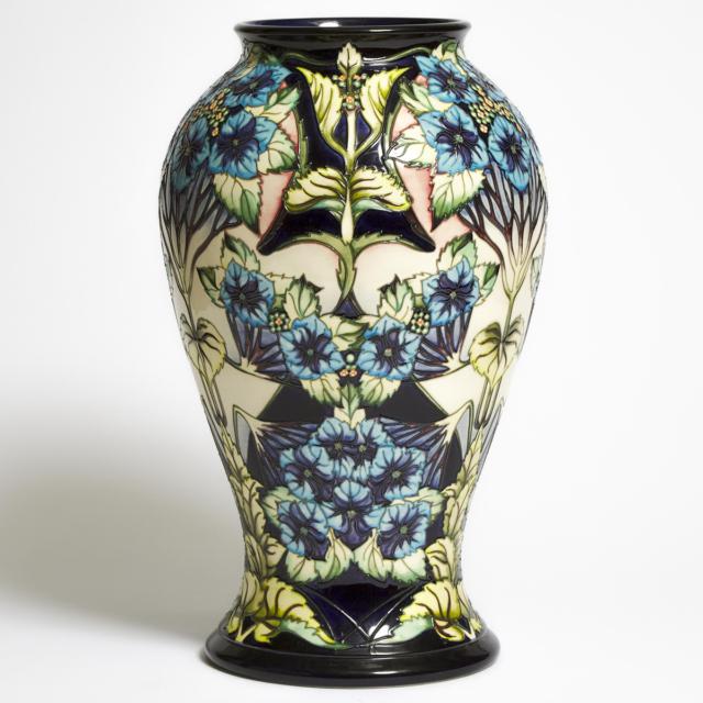 Moorcroft Profusion Large Vase, Philip Gibson, 8/100, 2001