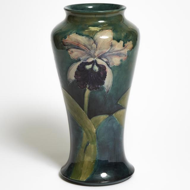 Moorcroft Orchids Vase, c.1916-18